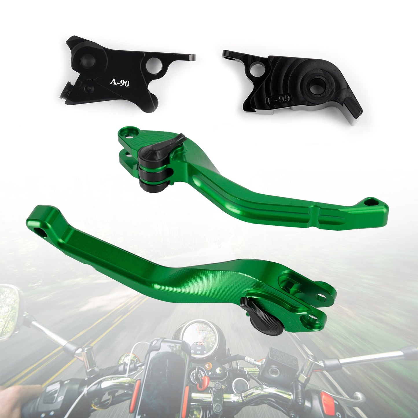 CNC Short Clutch Brake Lever fit for 690 R 2014-2017