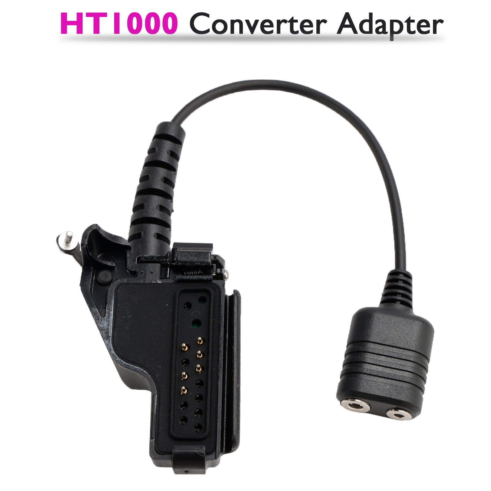 K Interface Headset Port Converter Cable for GP900 MTX838 XTS2500 XTS3000 XTS5000