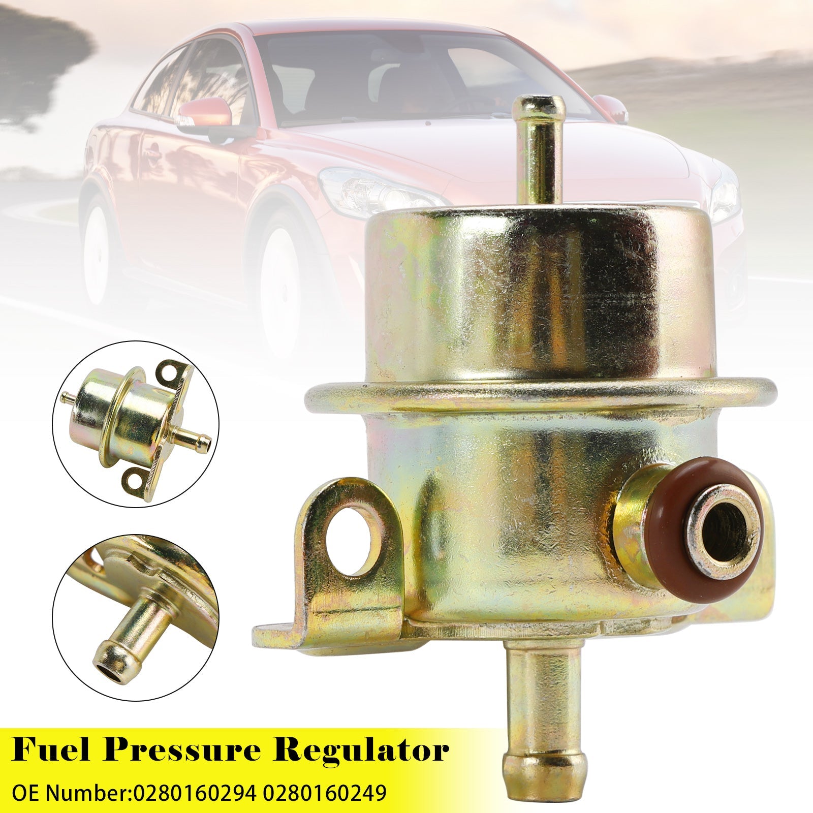Fuel Pressure Regulator 0280160294 0280160249 For Volvo VW Seat Saab