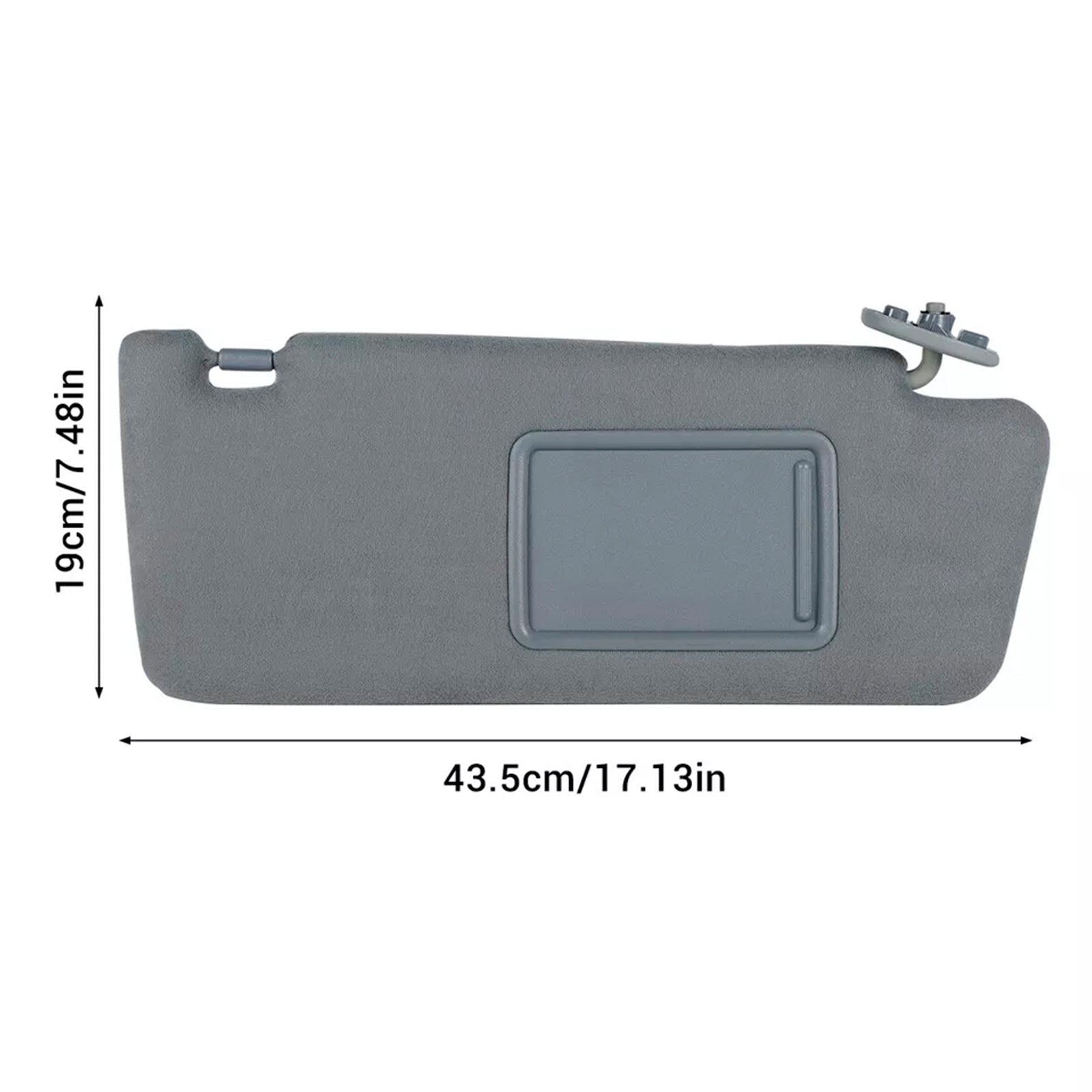 2013-2018 Nissan Altima Gray Right Side Sun Visor 74310-04181-B1