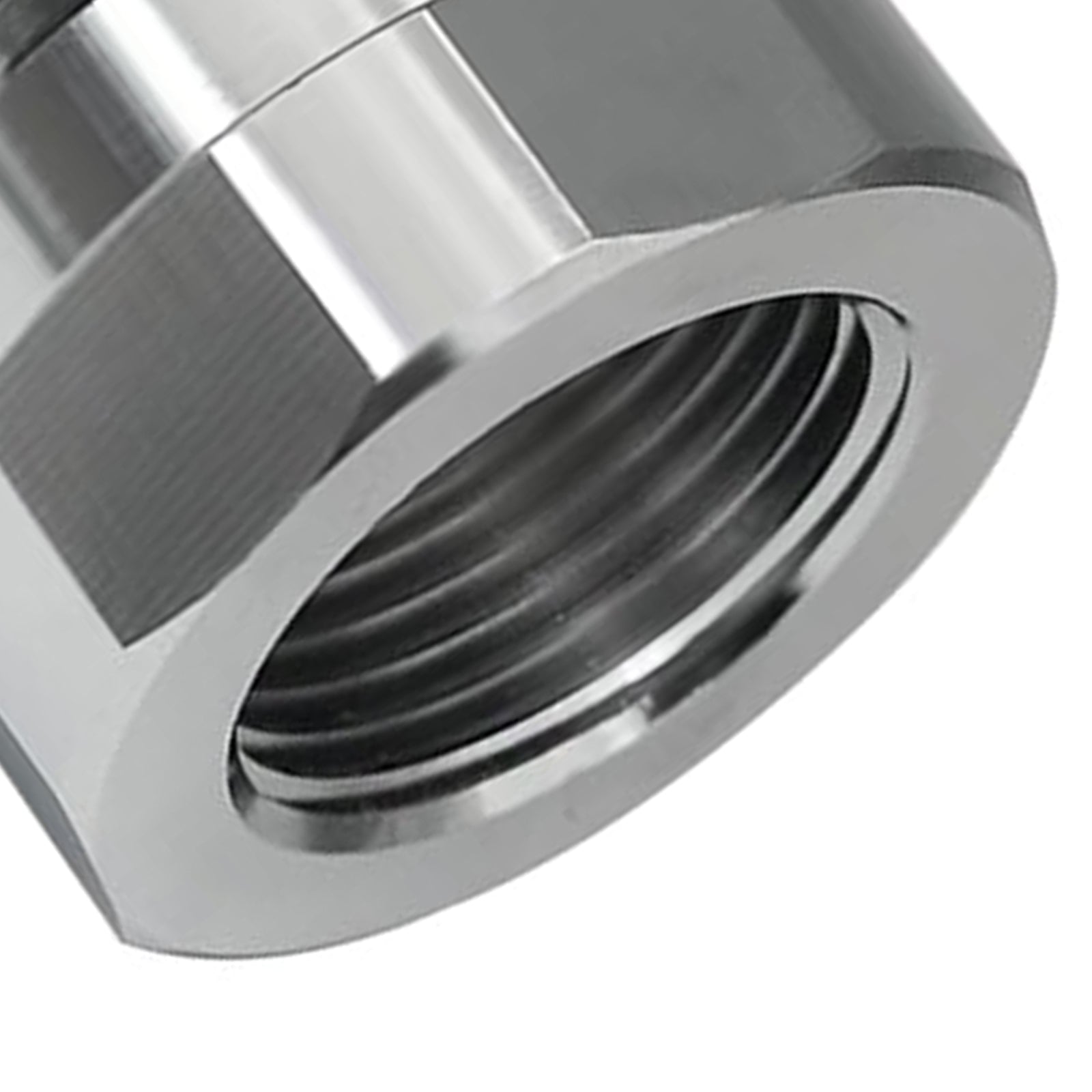 Thread Size Oil Drain Valve Adapter Silver A-211 27mm-2.0