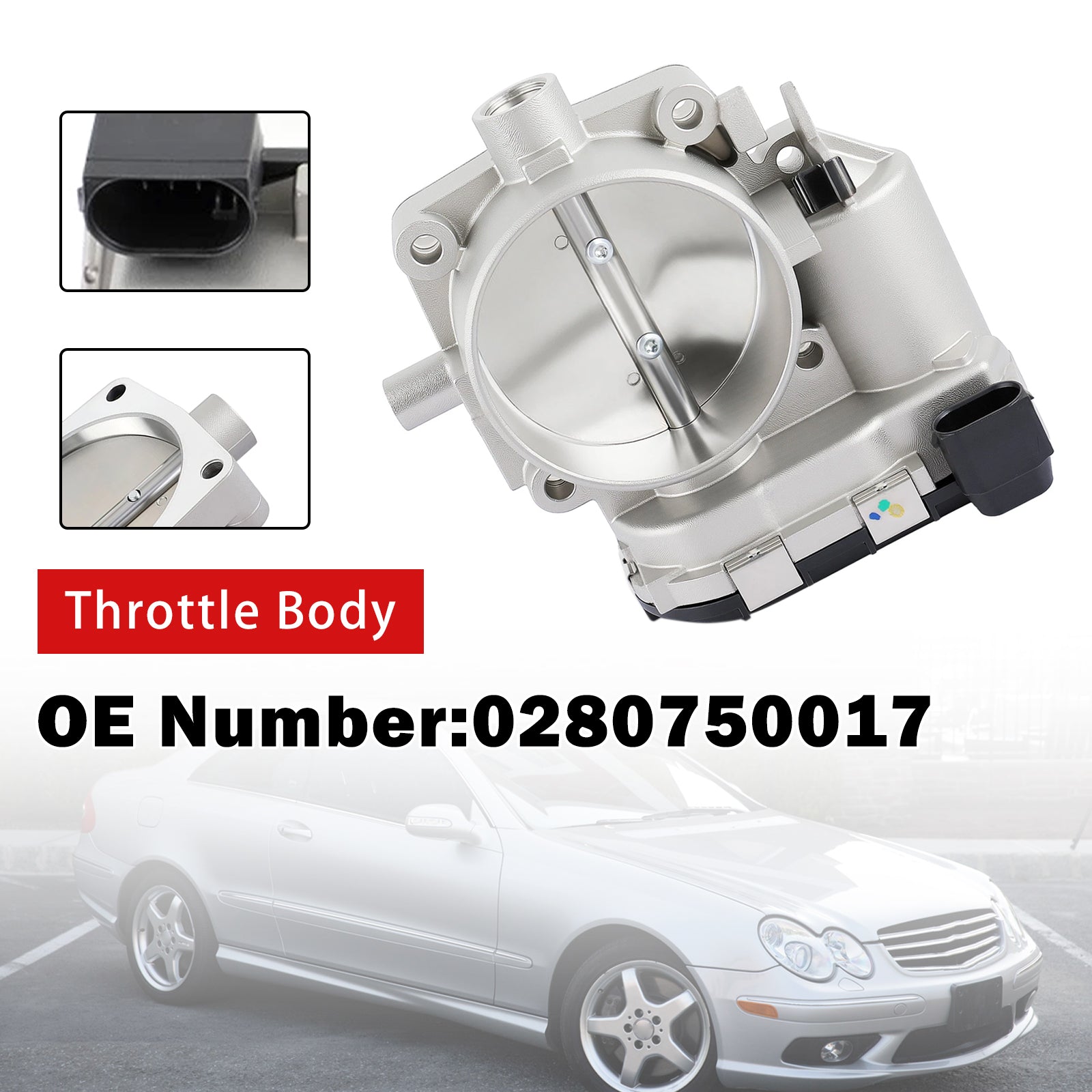 2005-2006 For Mercedes Benz C55 AMG All Models Throttle Body 675008S20152
