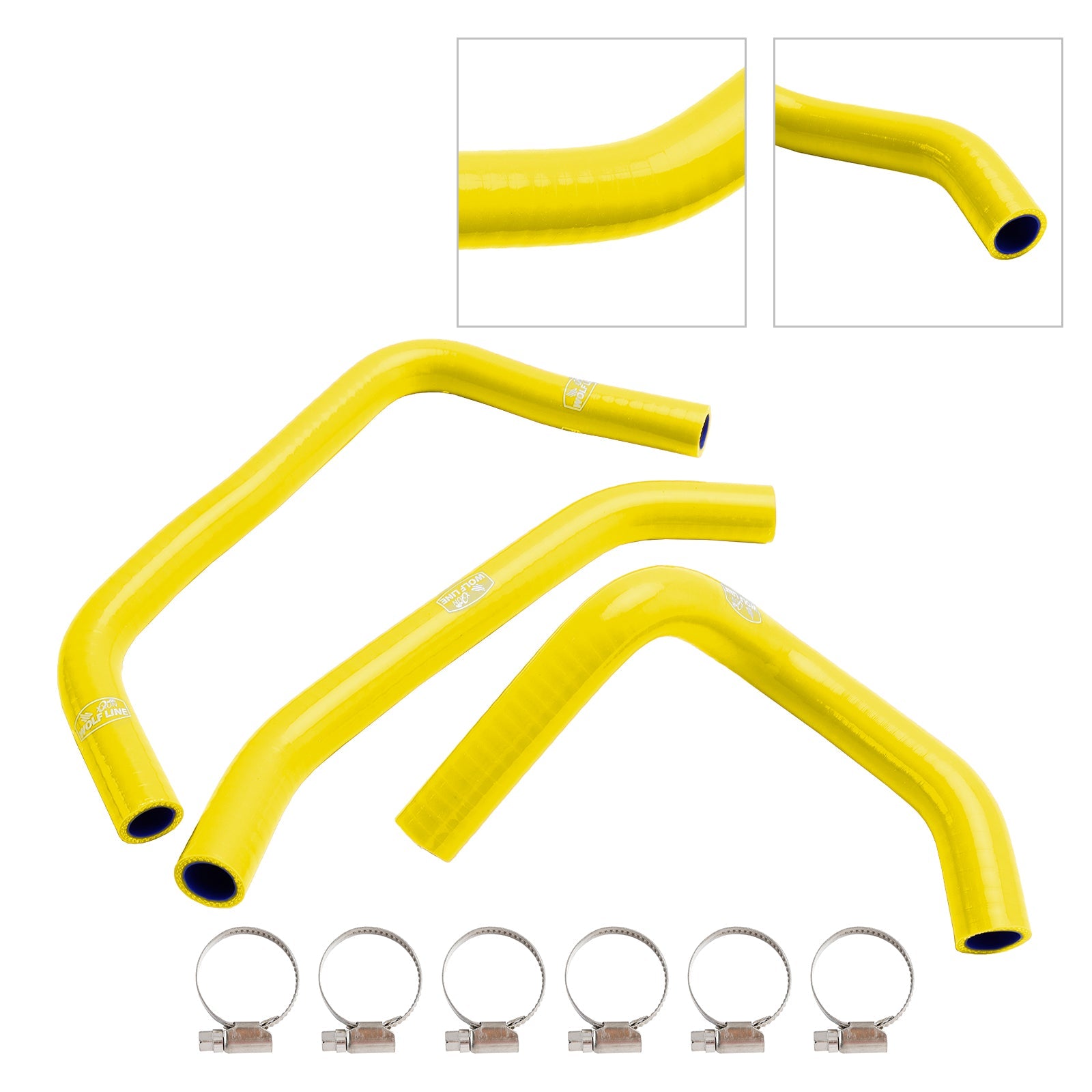 2023-2024 Kawasaki ZX4R ZX-4RR Silicone Radiator coolant Hose kit