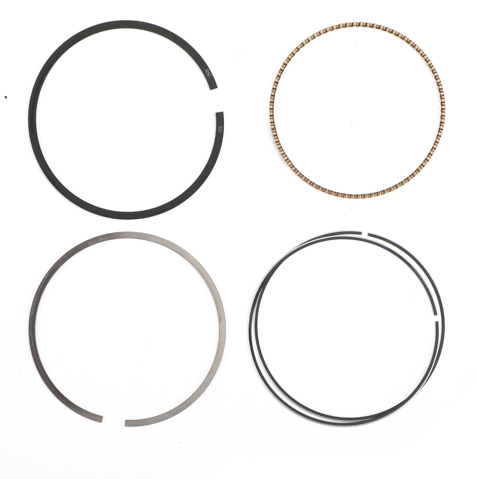 Piston Rings Pin Clips Kit STD 73mm Bore for Suzuki DR250R DRZ250 AN250 90-07
