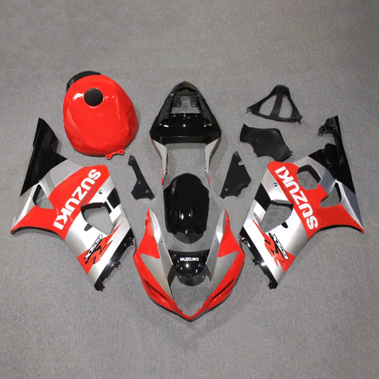 2003-2004 Suzuki GSXR1000 K3 Injection Fairing Kit Bodywork Plastic ABS