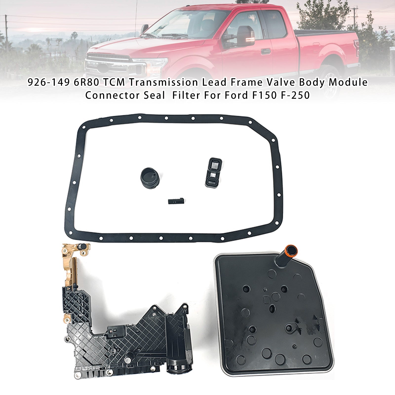 2012-2017 Ford Expedition TCM Transmission Lead Frame Valve Body Module Connector Seal Filter