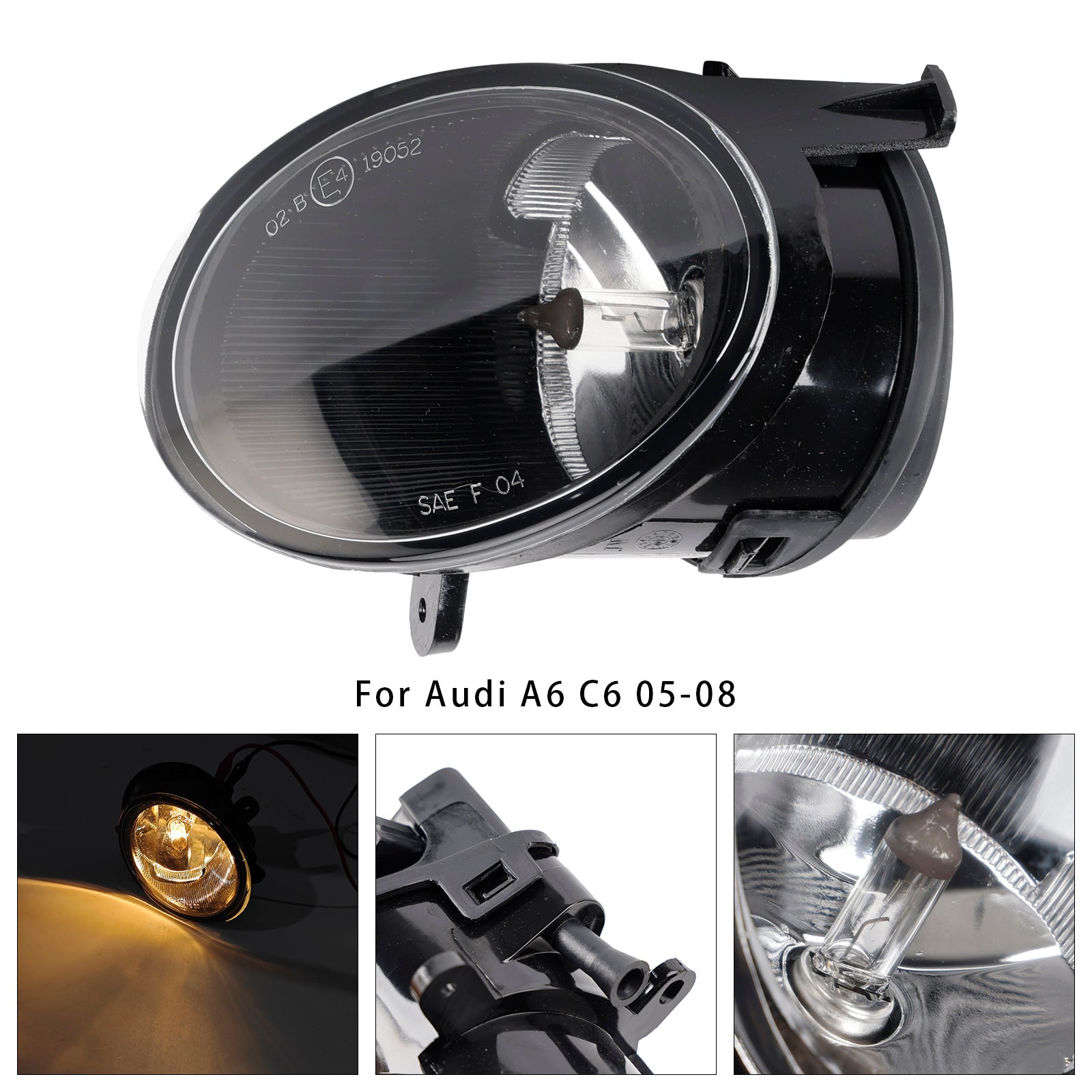 2005 2006 2007 2008 Audi A6 C6 1 Pcs Left Front Bumper Fog Light