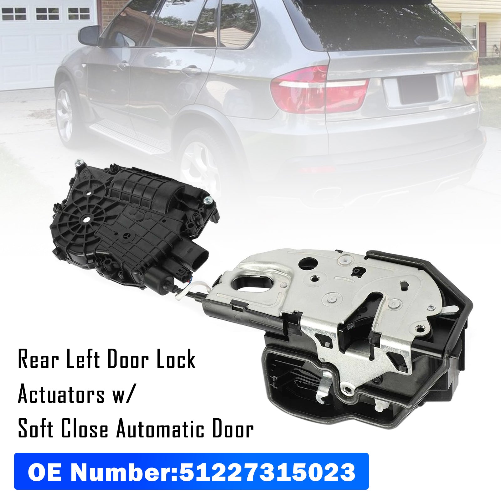 Rear Left Door Lock Actuators 51217315023 for BMW X5 E70 07-12 X6 E71 08-14