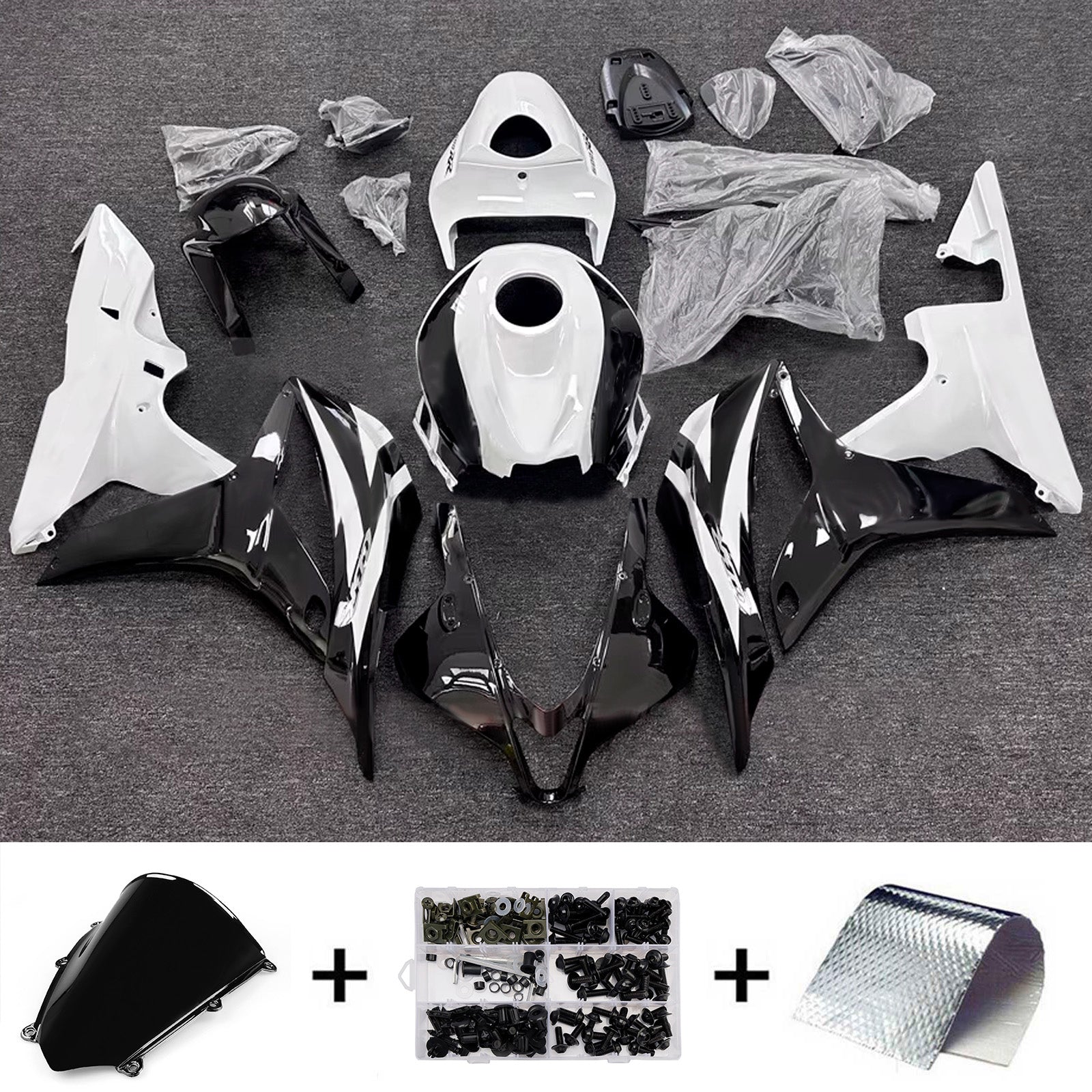 Injection Fairing Kit Bodywork Plastic ABS For Honda CBR600RR 2007-2008 F5