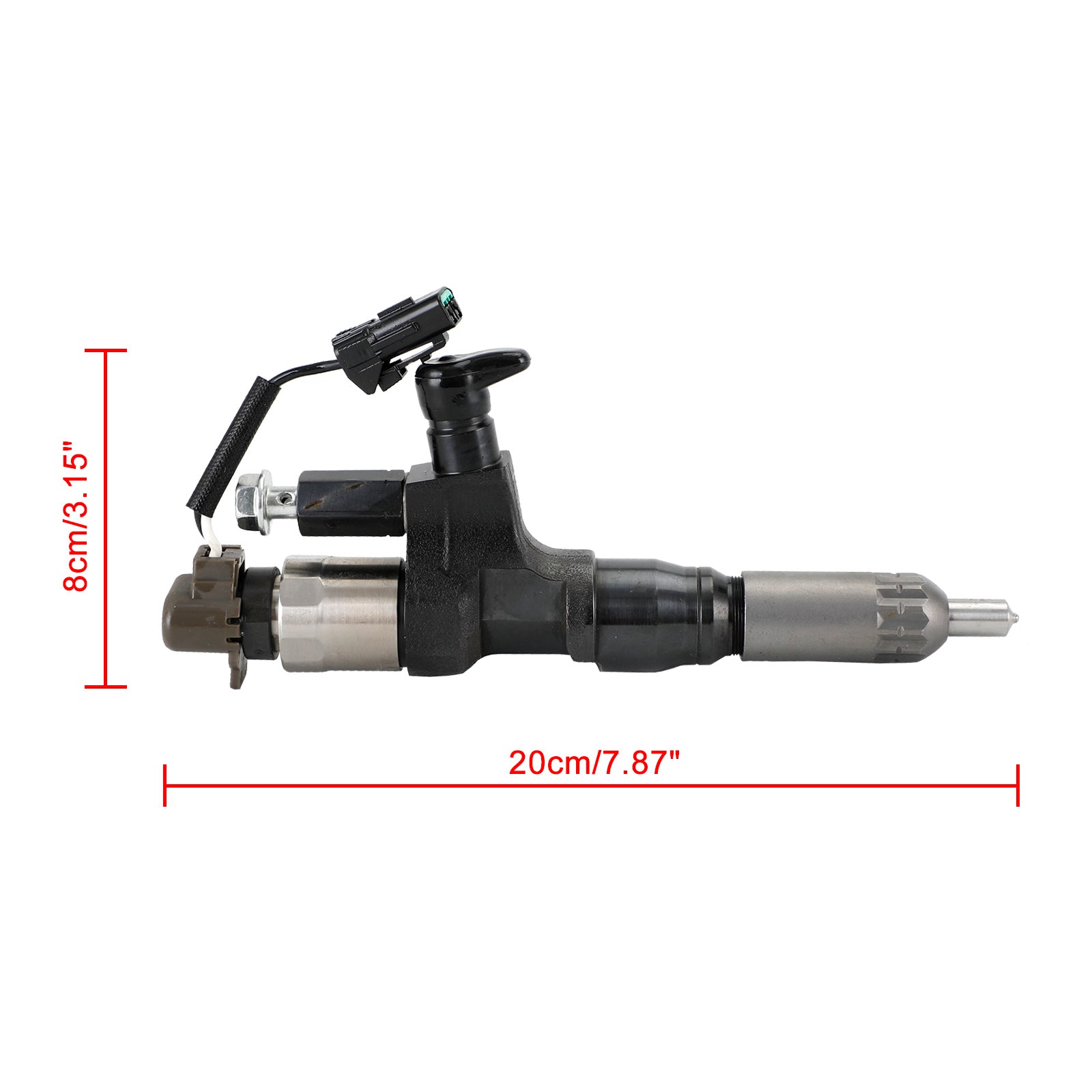 1984-2018 Hino J08E Kobelco 3.8 4.7 Diesel 1PCS Fuel Injectors 095000-6593