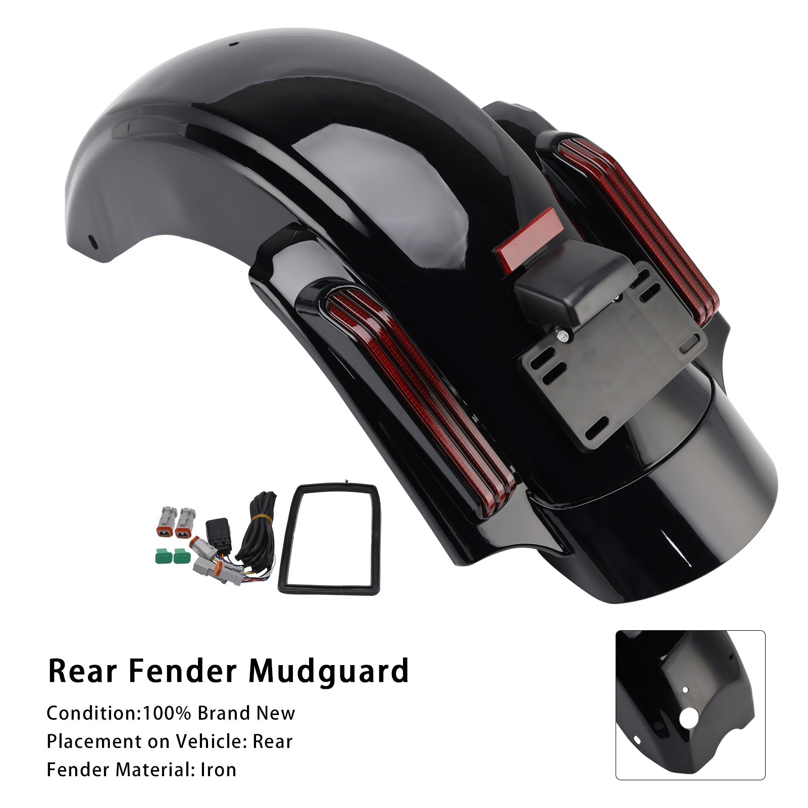 2023-2025 Harley Touring CVO Road Glide FLTRXSE FLTRXSTSE Rear Fender System