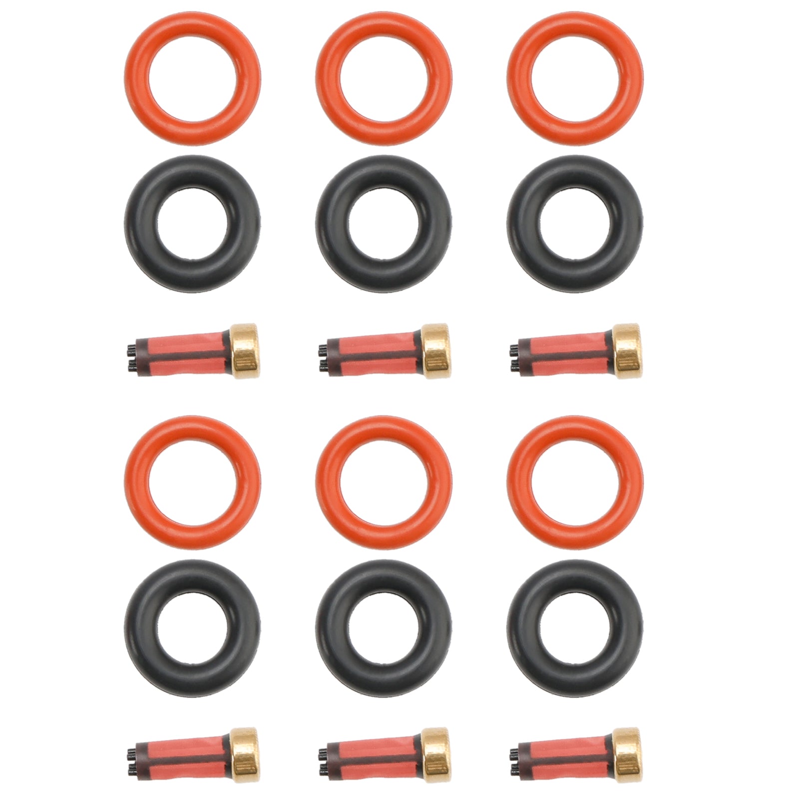 BMW E46 320i 323i 325i 328i 330i M52 M54 Fuel Injector Repair Kits 13537546244 13641437487