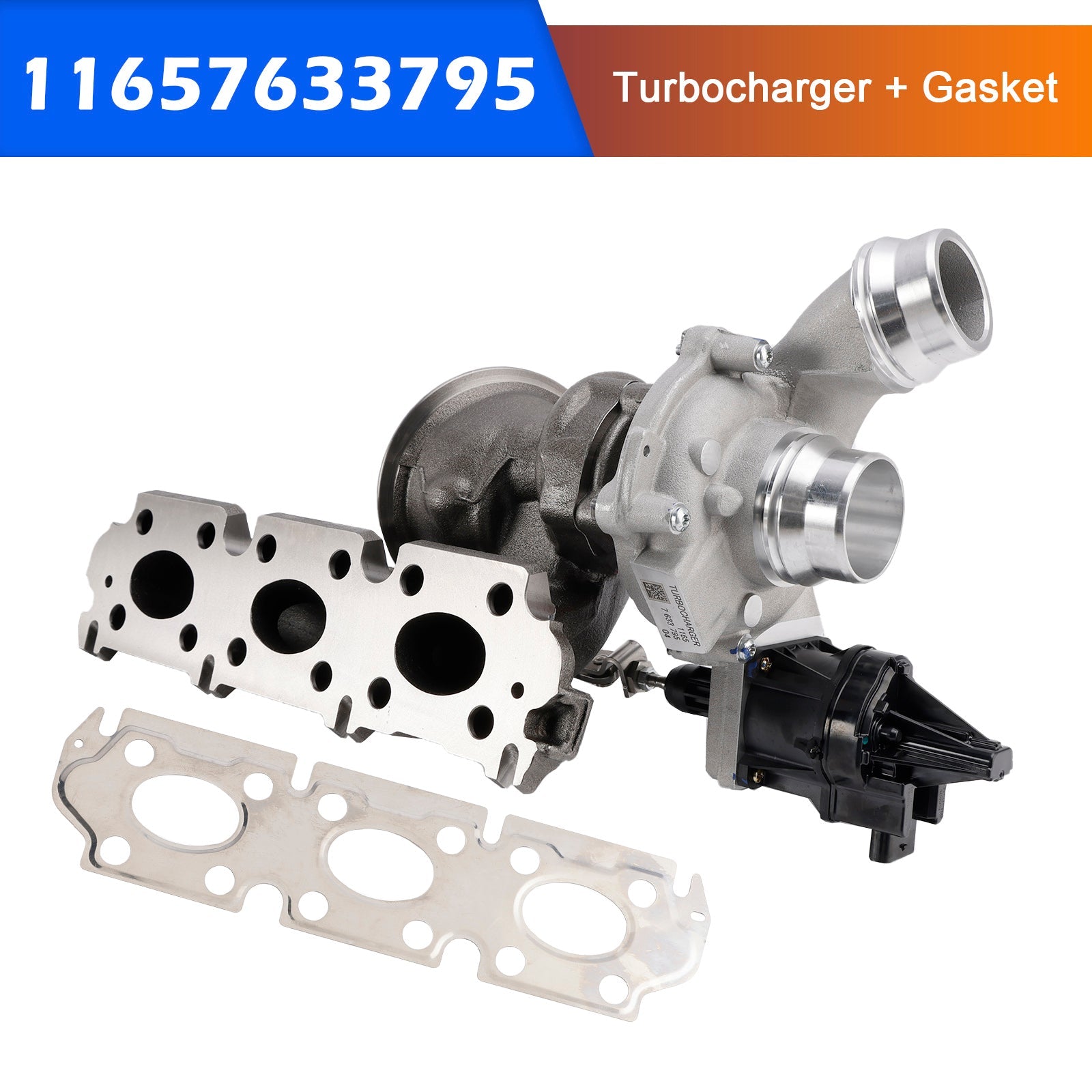 2015+ BMW 218i (F22 F23 F87) Turbocharger + Gasket 11657633795