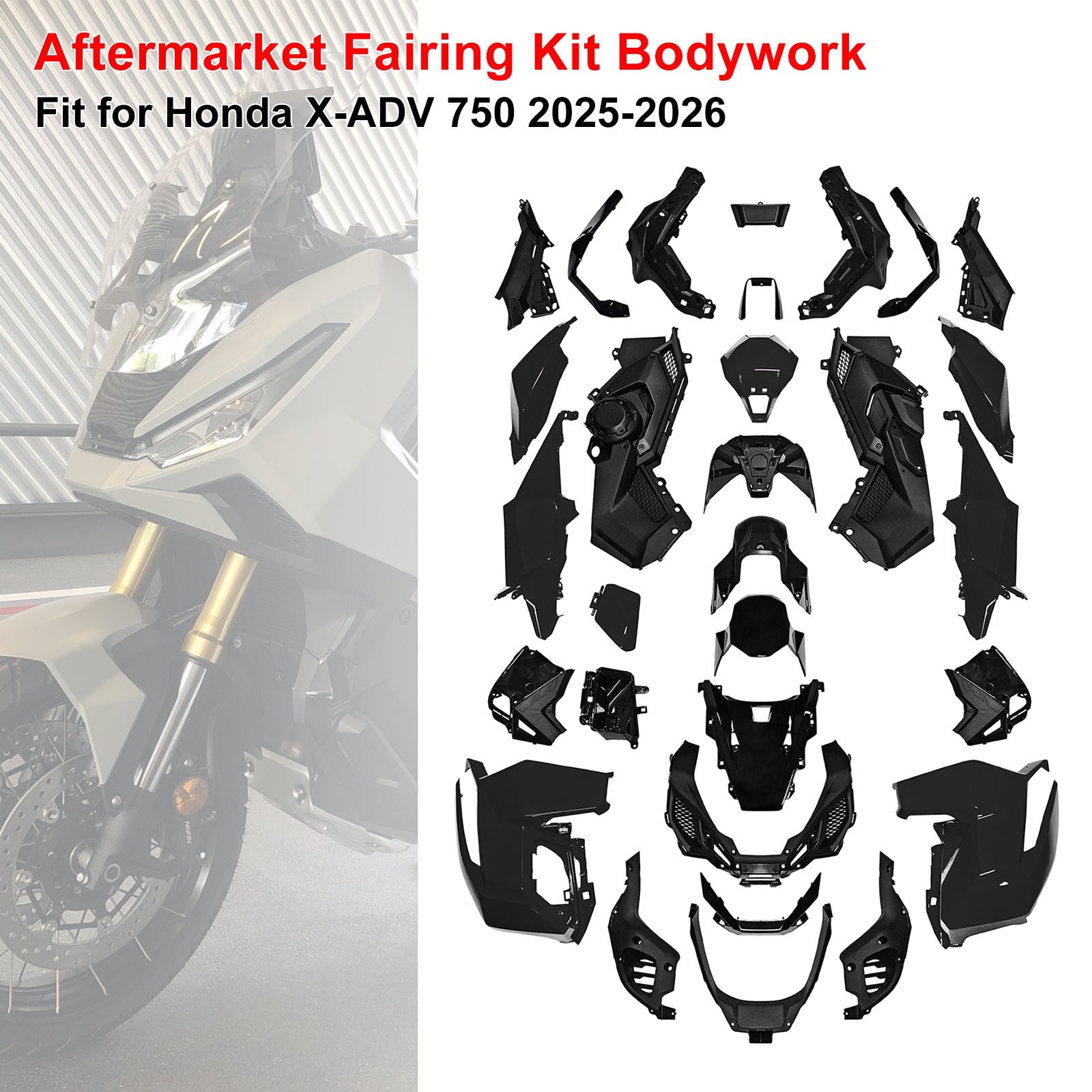 Injection Bodywork Fairing Kit for Honda X-ADV 750 2025-2026