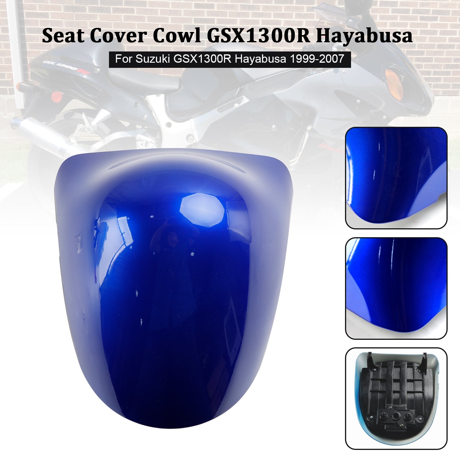 1999-2007 Suzuki GSX1300R GSX-R1300 Hayabusa Rear Seat Fairing Cover