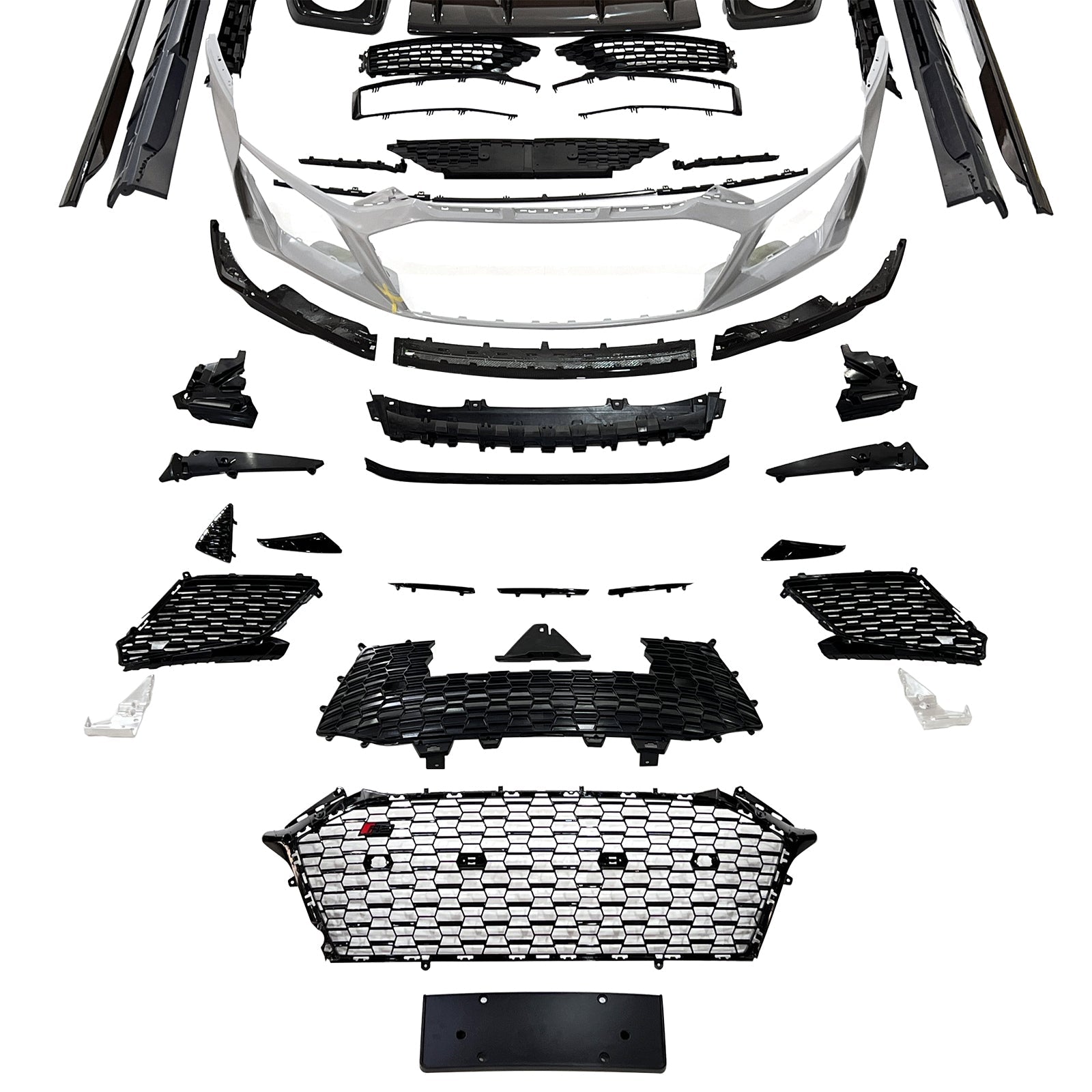 Fit AUDI R8 4S 2016-2020 Upgrade To 2021-2024 Body Kit Bumper