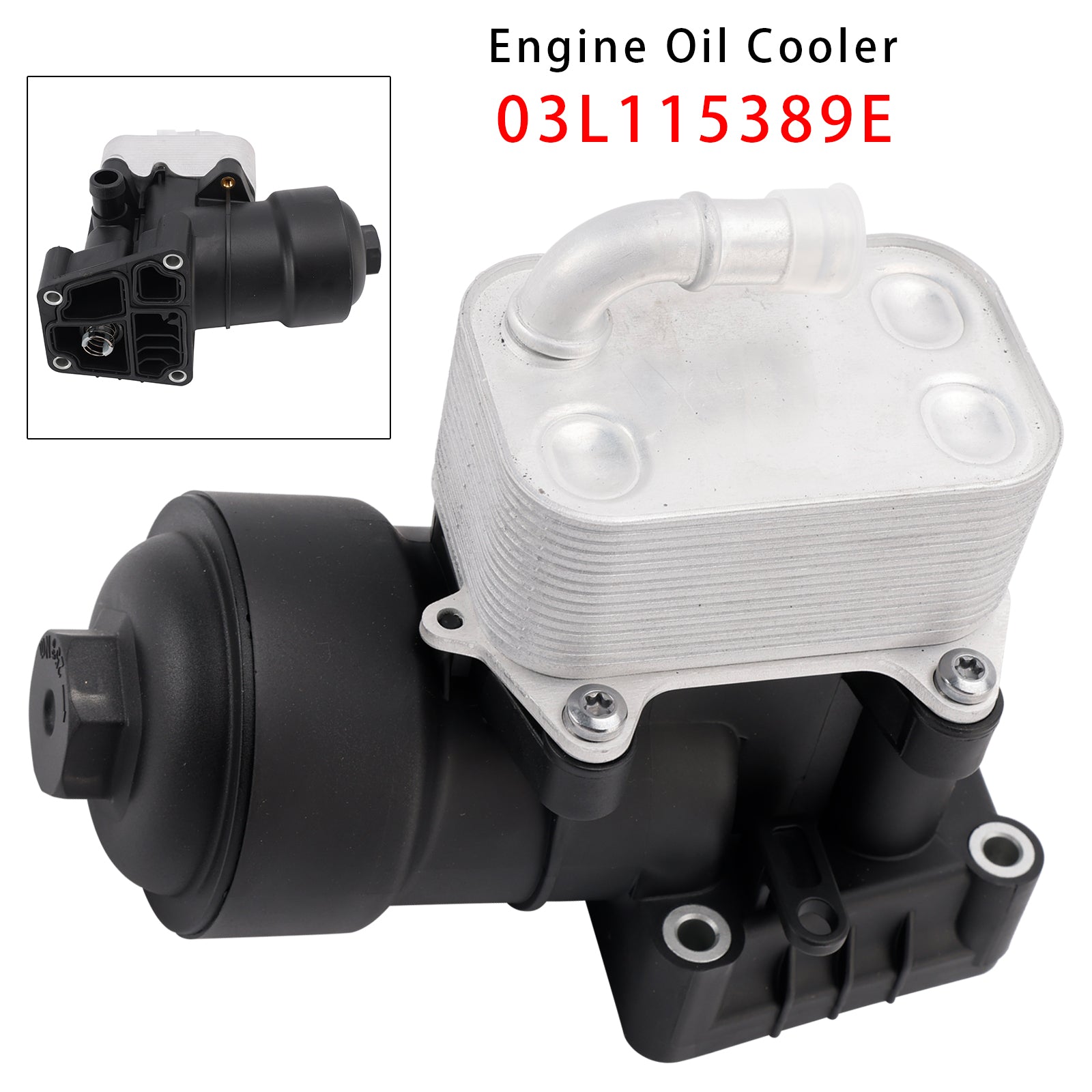 Engine Oil Cooler Thermostat 03L115389E For Audi A6 C7 2.0TDI 2011+