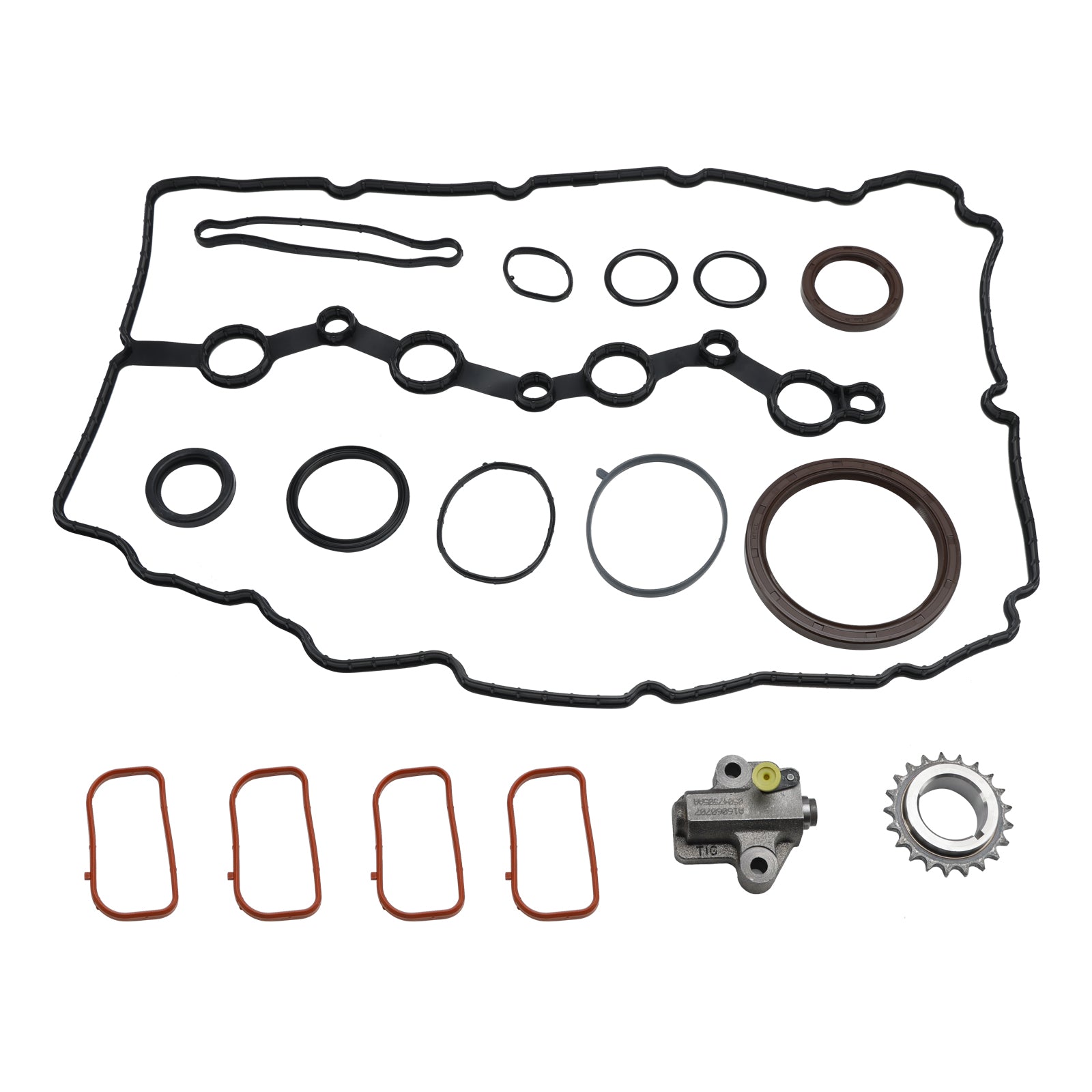 Kia 2.4L G4KJ Engine Overhaul Rebuild Kit w/Crankshaft & Rods & Timing Kit 21020-25120 21020-25150