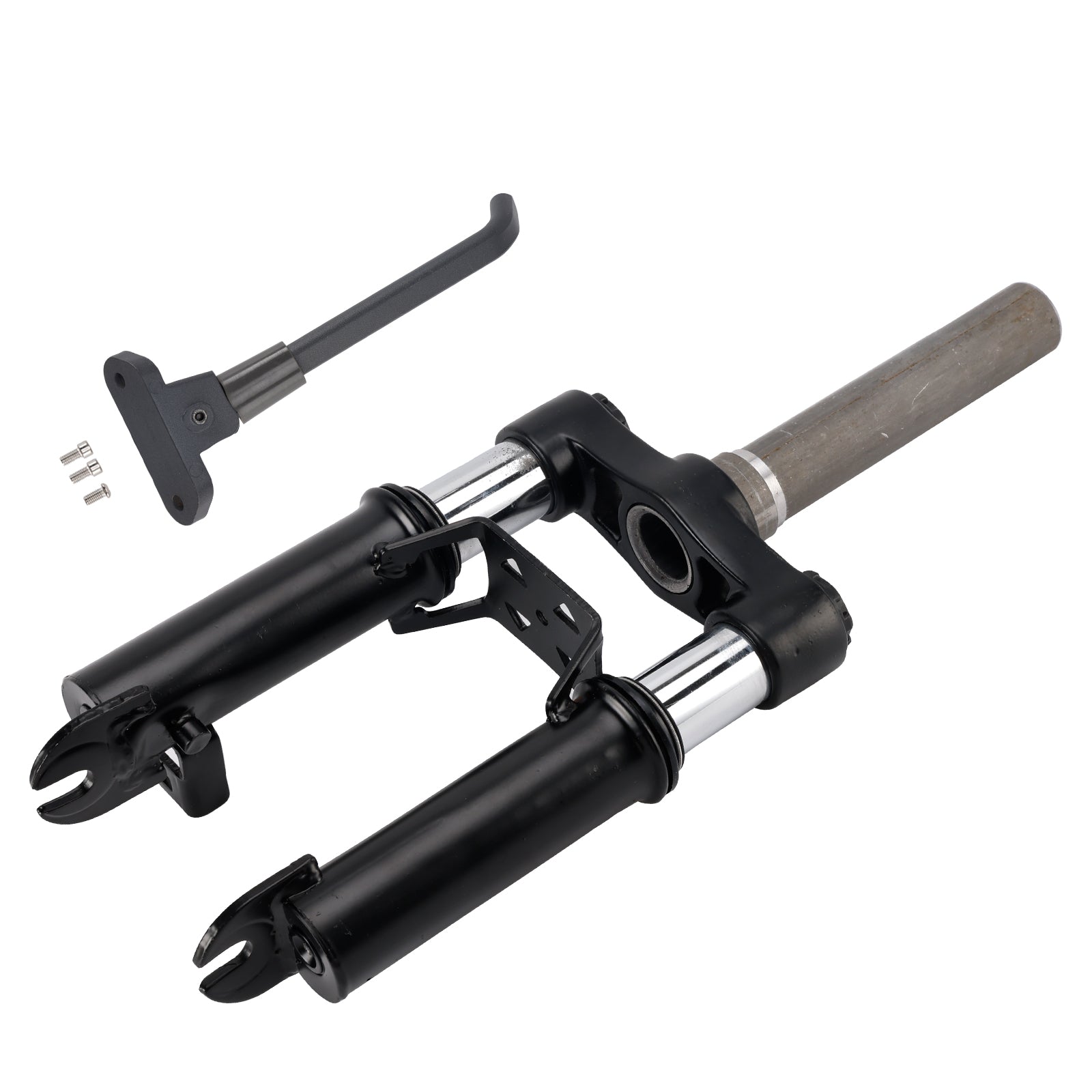 Front Fork Shock Absorber with Foot Stand for Ninebot Max G30 E-Scooters