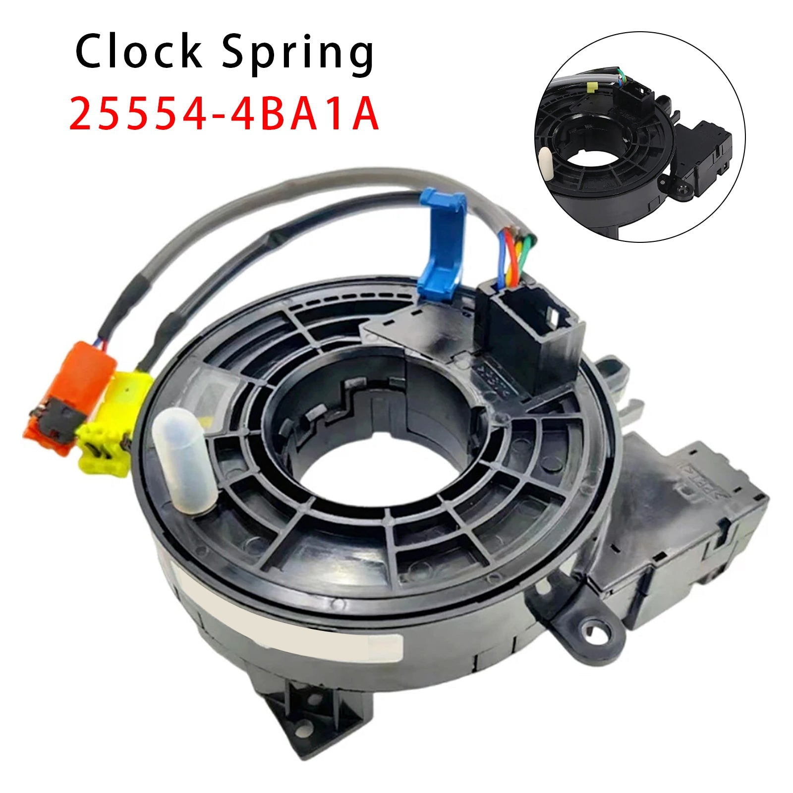 Clock Spring 25554-4BA1A For Nissan Rogue 2.0L 2.5L 2014-2020