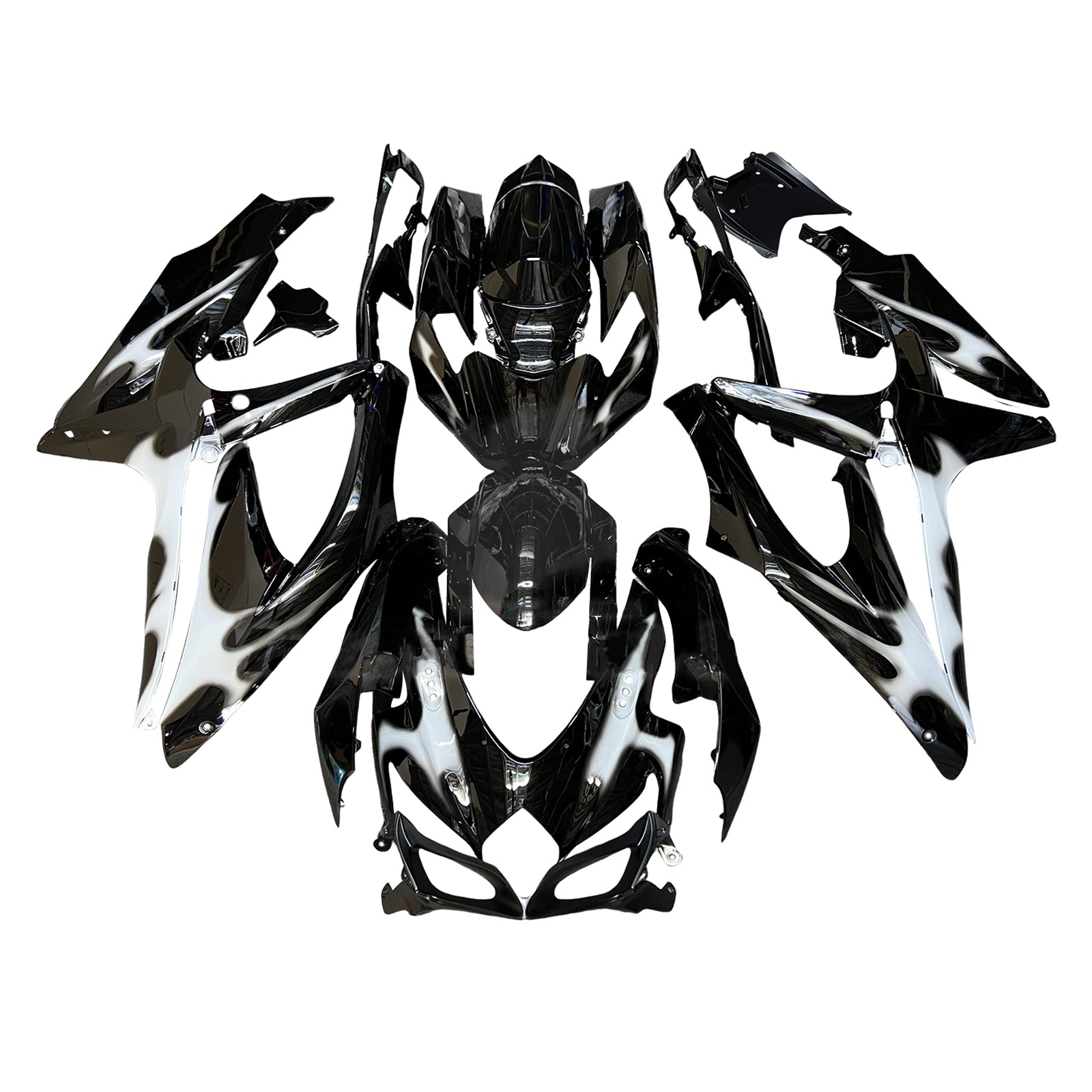 Injection Fairing Kit Bodywork Plastic ABS For Suzuki GSXR 600/750 2008-2010 K8