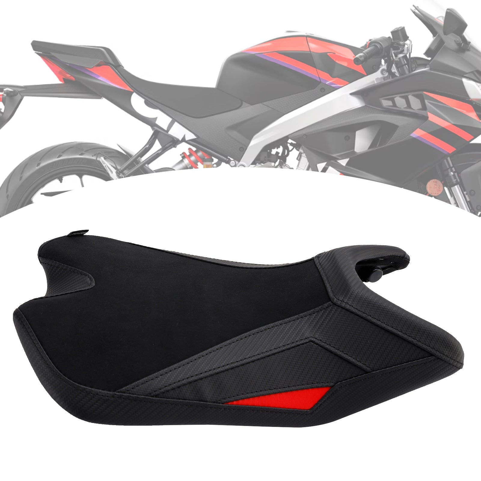 2024-2025 Aprilia Rs457 Lower Front Driver Raider Seat Pillion Saddle Green