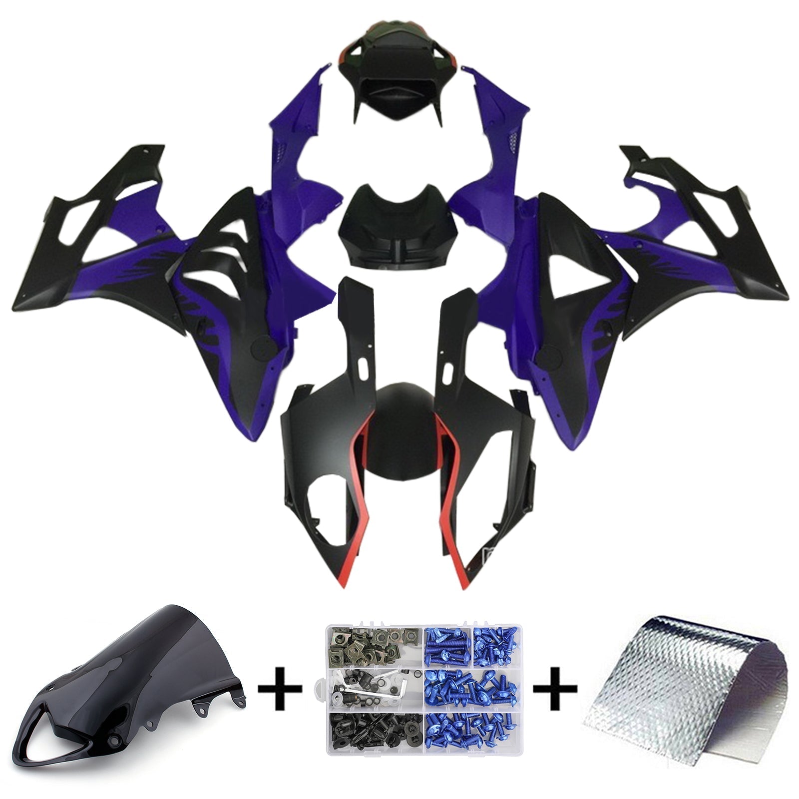 2009-2014 BMW S1000RR Fairing Kit Bodywork Plastic ABS
