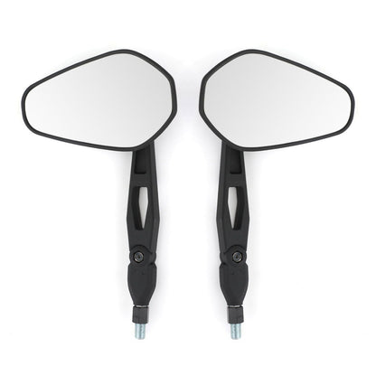 Pair M10 Rear View Mirror UNIVERSAL Nylon Mirrors ForMotorcycle Custom Cruiser Generic