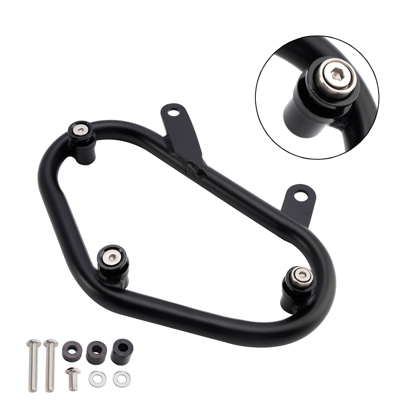 2024-2025 Speed Scrambler 400 X Luggage Rack Side Saddle Bag Mount Bracket Left