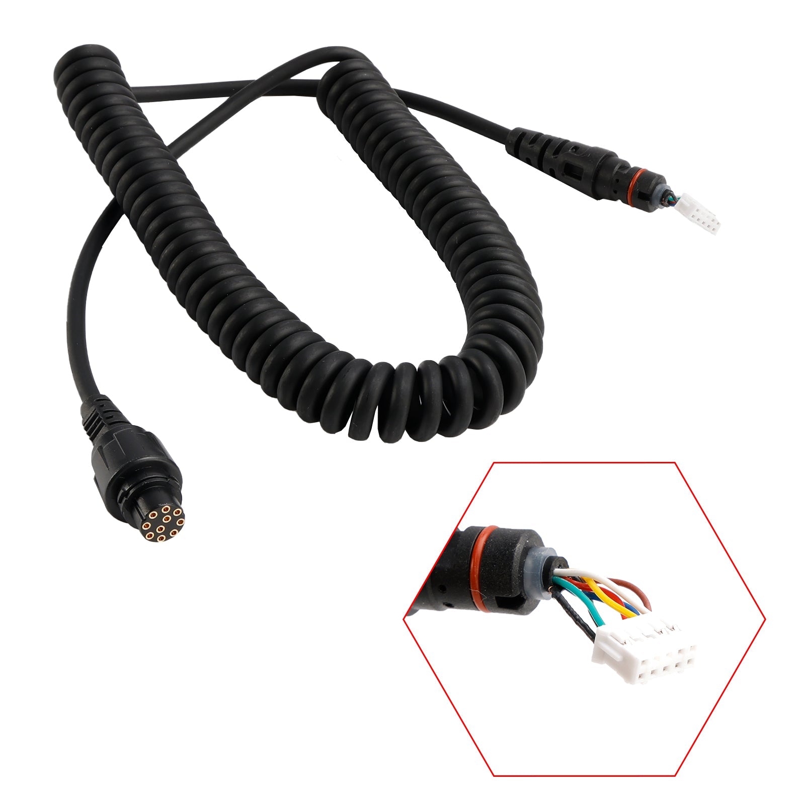 SM19A1 Button Hand Microphone Cable For Hytera RD980 HM780 RD620 MT680 MT68plus