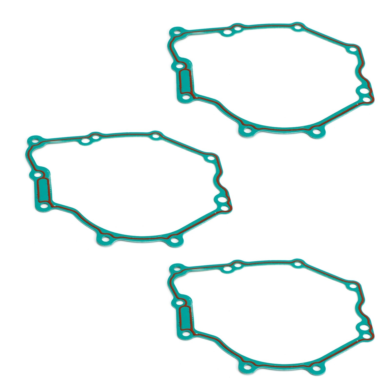 3x Generator Crankcase Cover Gasket For Yamaha R6 YZF-R6 RJ11 RJ15 RJ27 06-2020