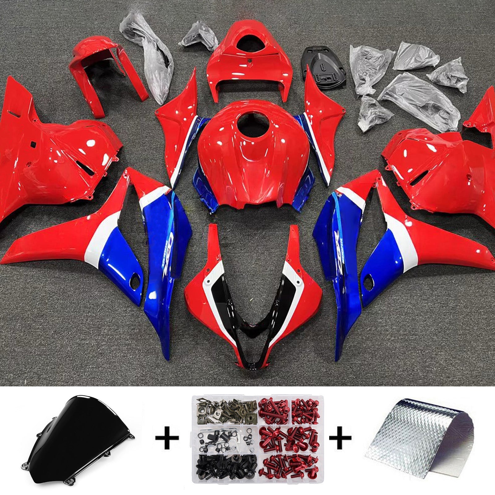 Injection Fairing Kit Bodywork Plastic ABS For Honda CBR600RR 2009-2012 F5