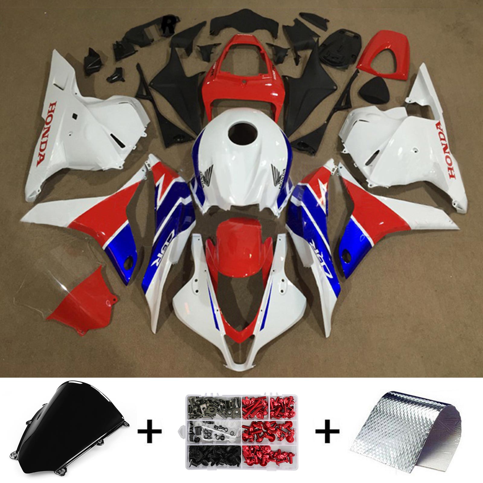 2009-2012 Honda CBR600RR F5 Fairing Kit Bodywork Plastic ABS