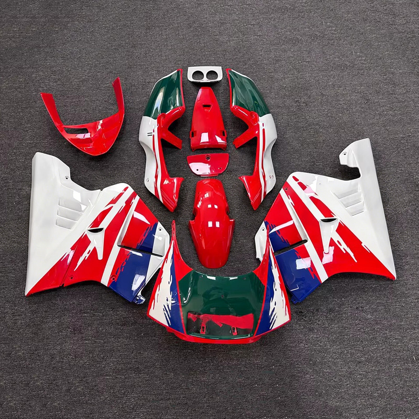 Injection Fairing Kit Bodywork Plastic ABS For Honda NSR250 PGM-3 1990-1993