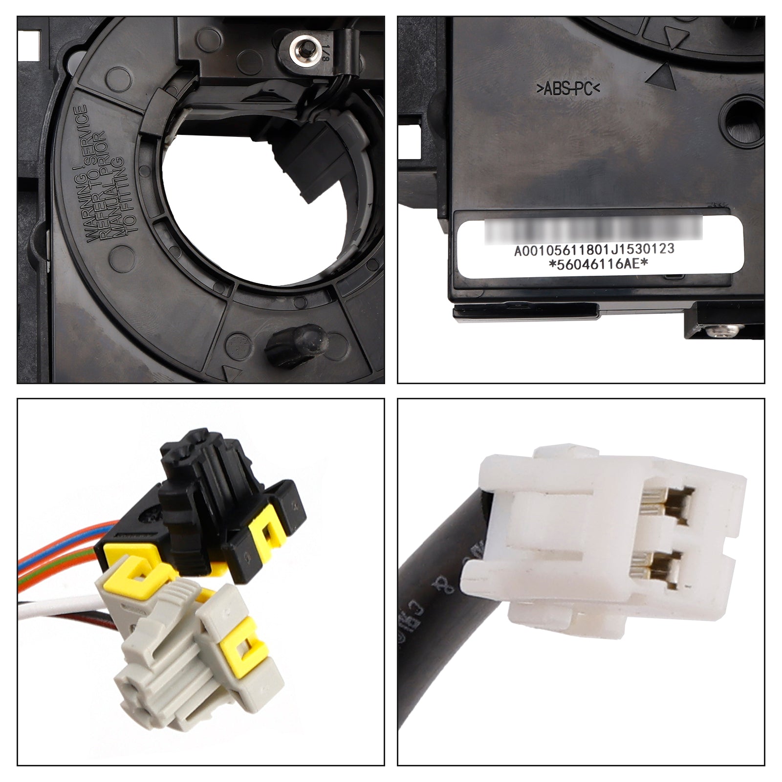 2013-2018 Ram 1500 2500 3500 Steering Angle Sensor Assy 68110739AE