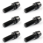 M5x16mm Titanium Ti Bolts Allex Hex Bike Stem Tapered Head Screw + Washer 6pcs B