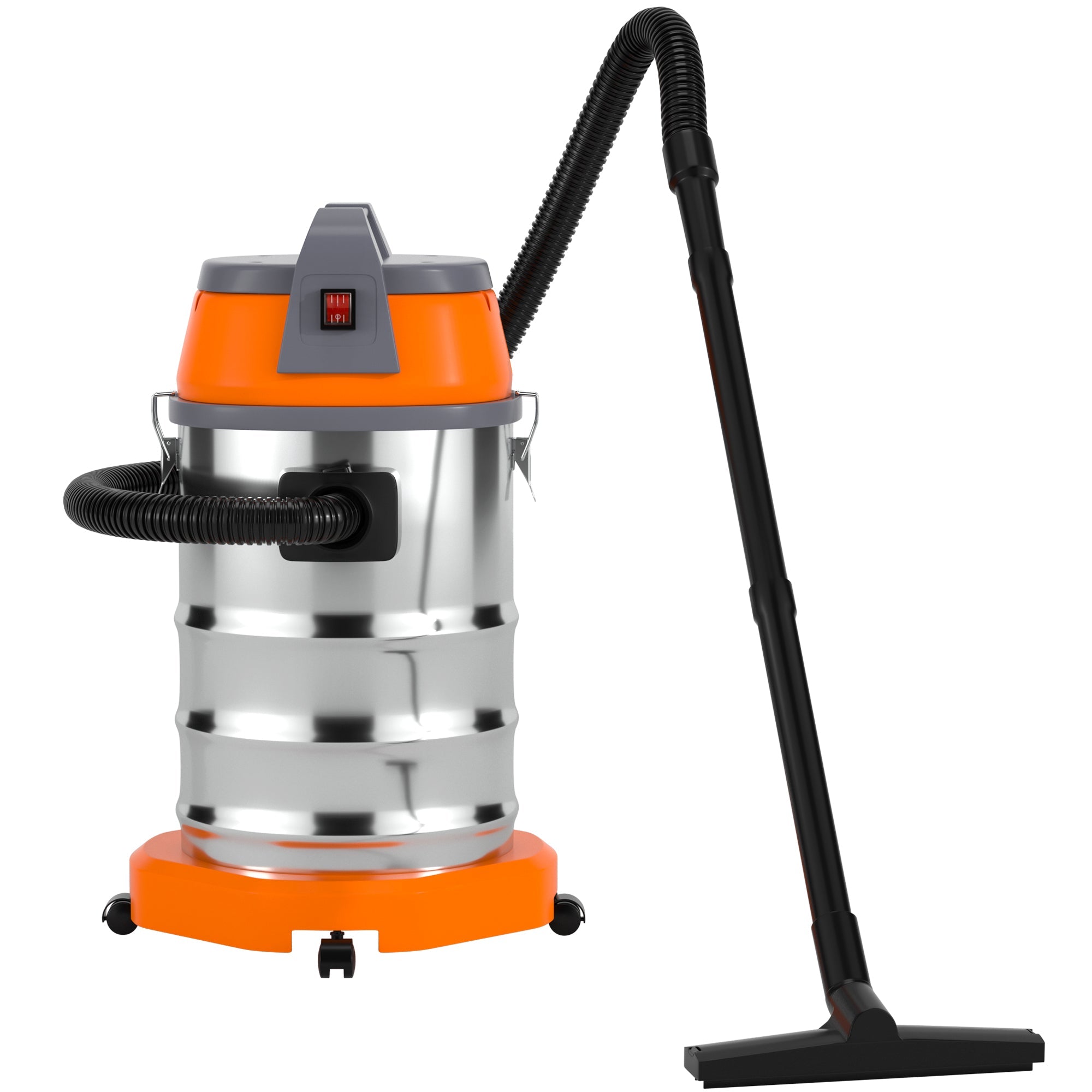 Wet Dry Blow Three Uses 10 Gallon 1200w 8 Peak Hp Stainless Steel Shop Vac Vacuum Cleaner Garage Portable Car Detailing For House Garage Workshop Car
