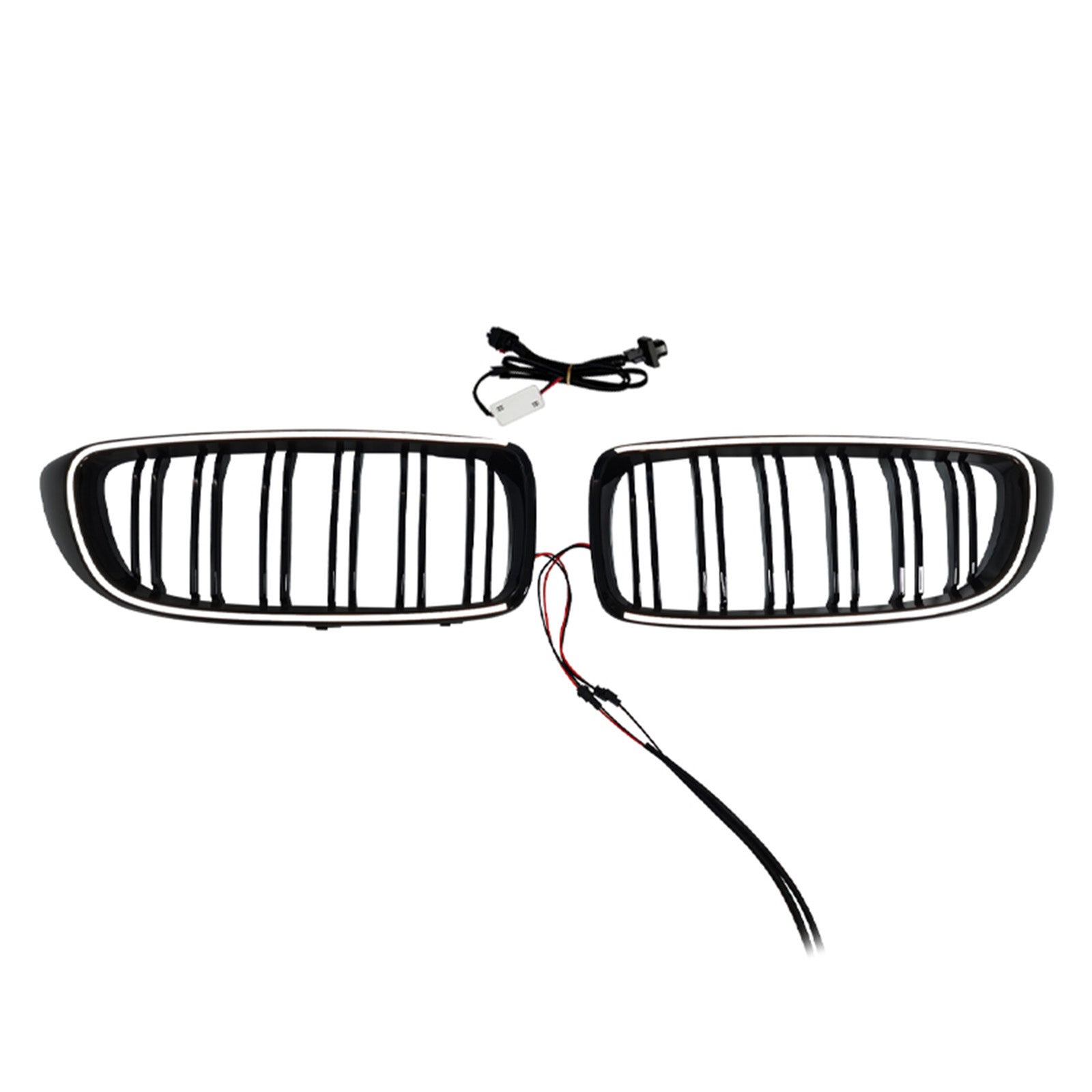 2014-2020 Fit BMW F32 F33 F36 F82 Black Front Kidney Grille Grill Dual Slat