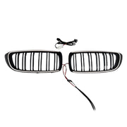 2014-2020 Fit BMW F32 F33 F36 F82 Black Front Kidney Grille Grill Dual Slat