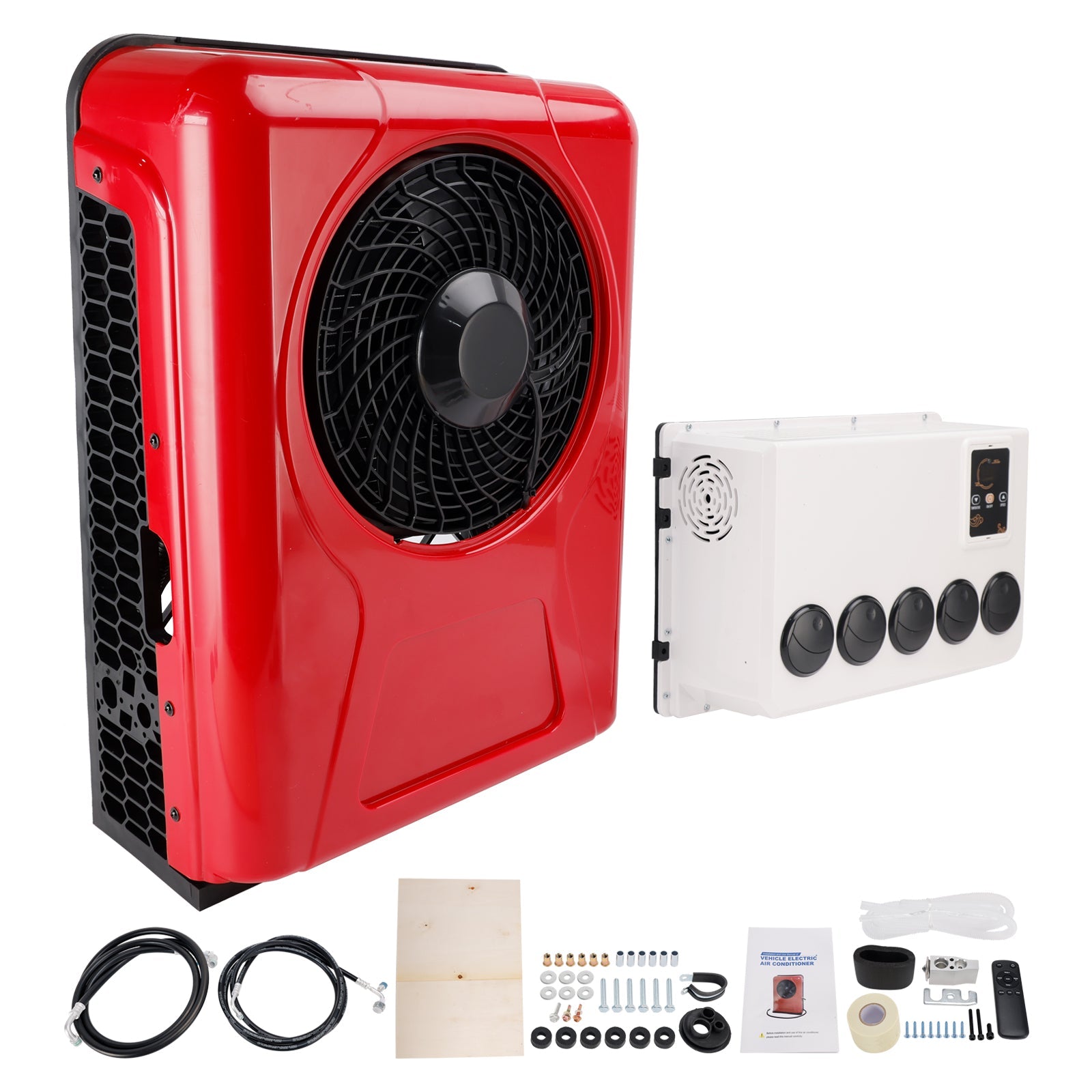 24V RV Air Conditioner 13000btu Truck Split AC For Camping Trucks RVs Trailers
