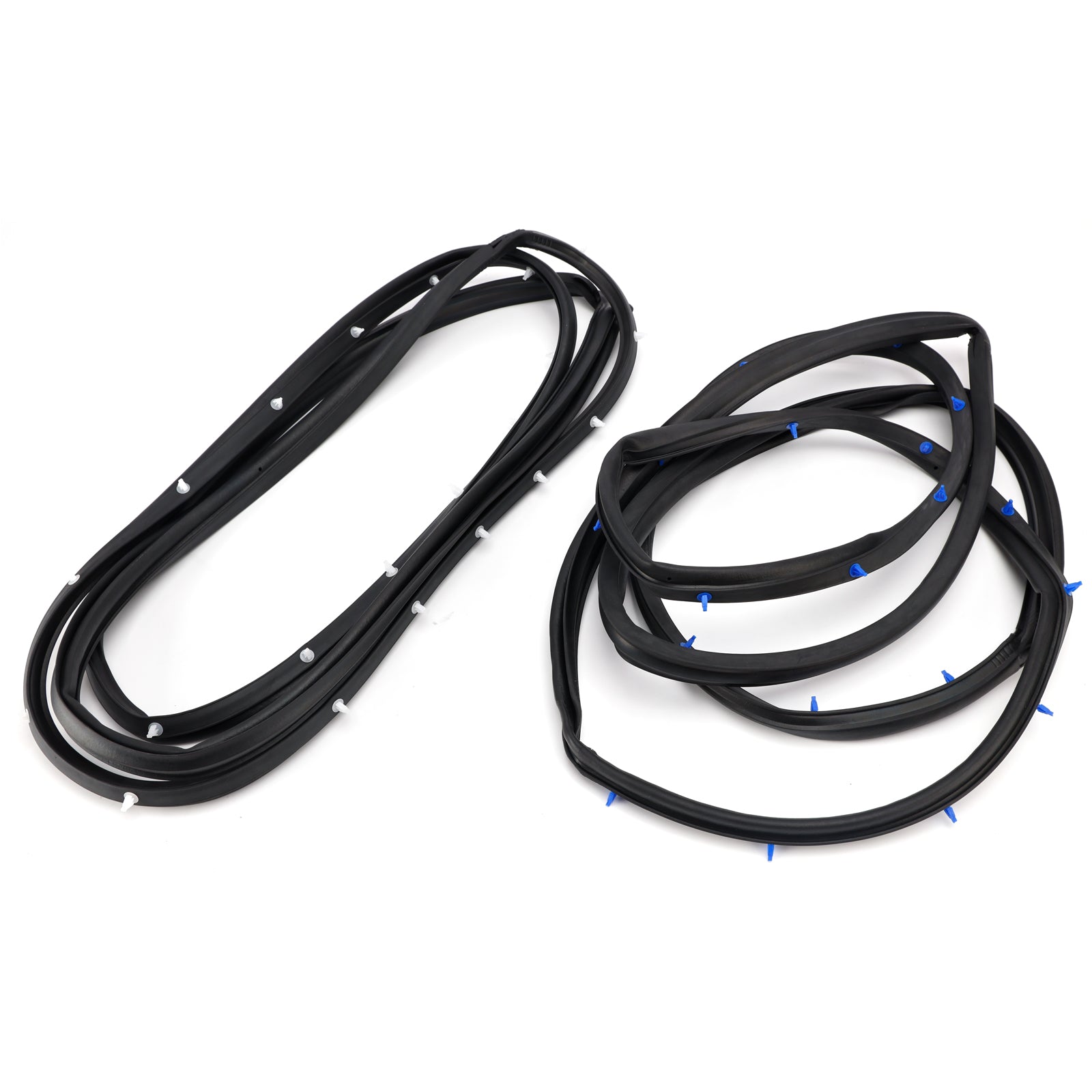 2Pcs Left+Right Front Door Weatherstrip For Toyota Land Cruiser 70 Series 67861-60020