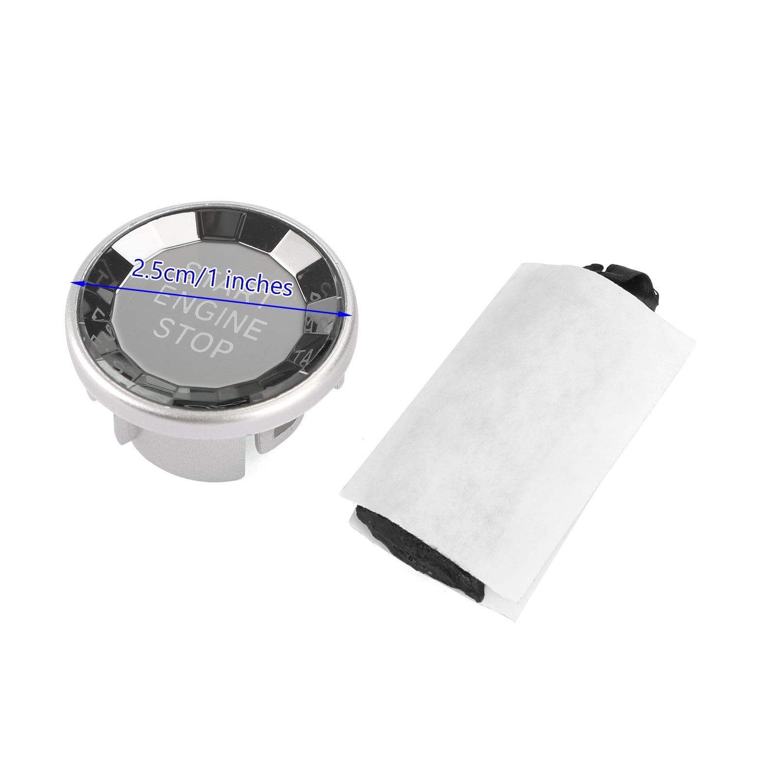 Engine Start Stop Push Button Knob Switch Decor Cover Fits For Jaguar XF XE F-Pace Generic