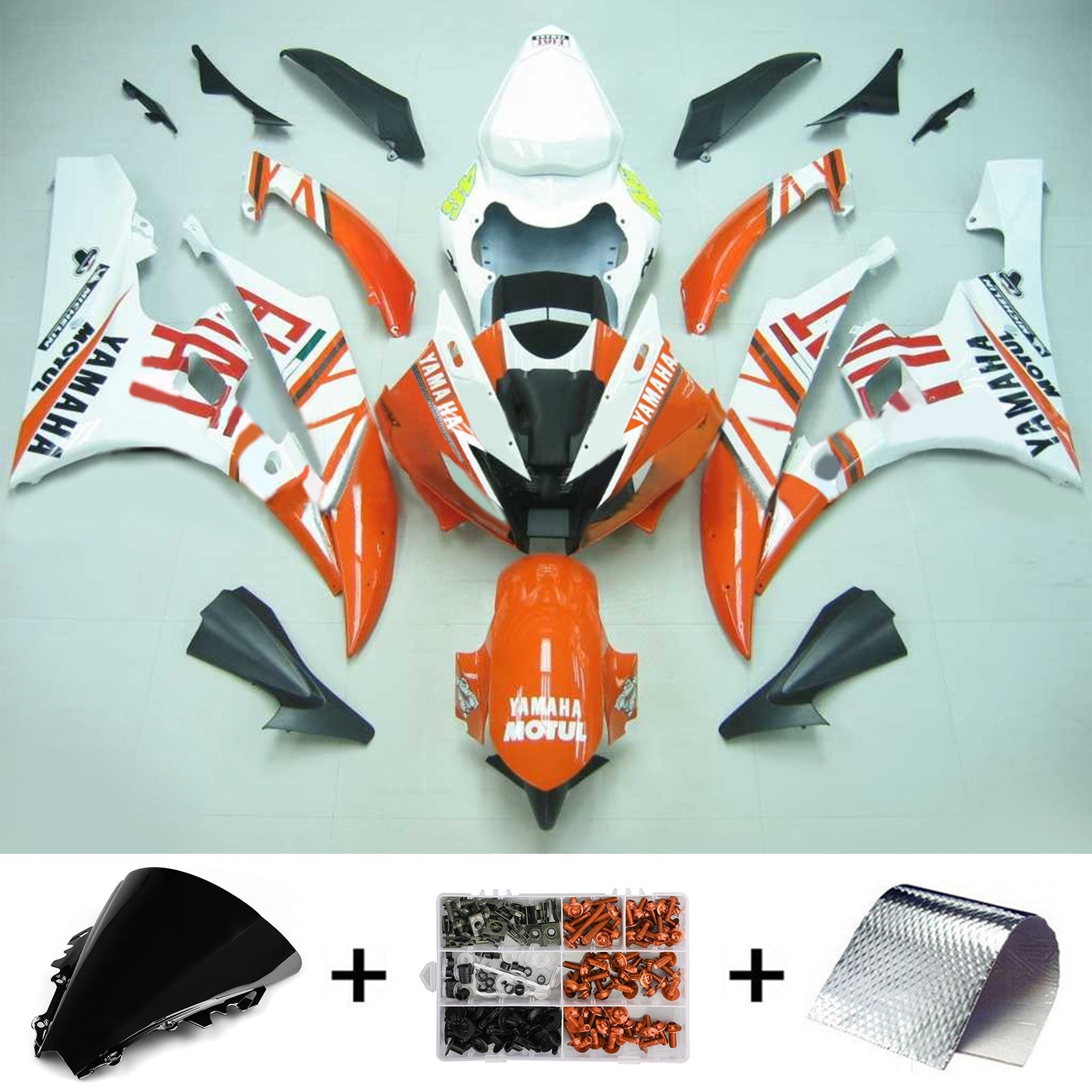 2006-2007 Yamaha YZF 600 R6 Fairing Kit Generic