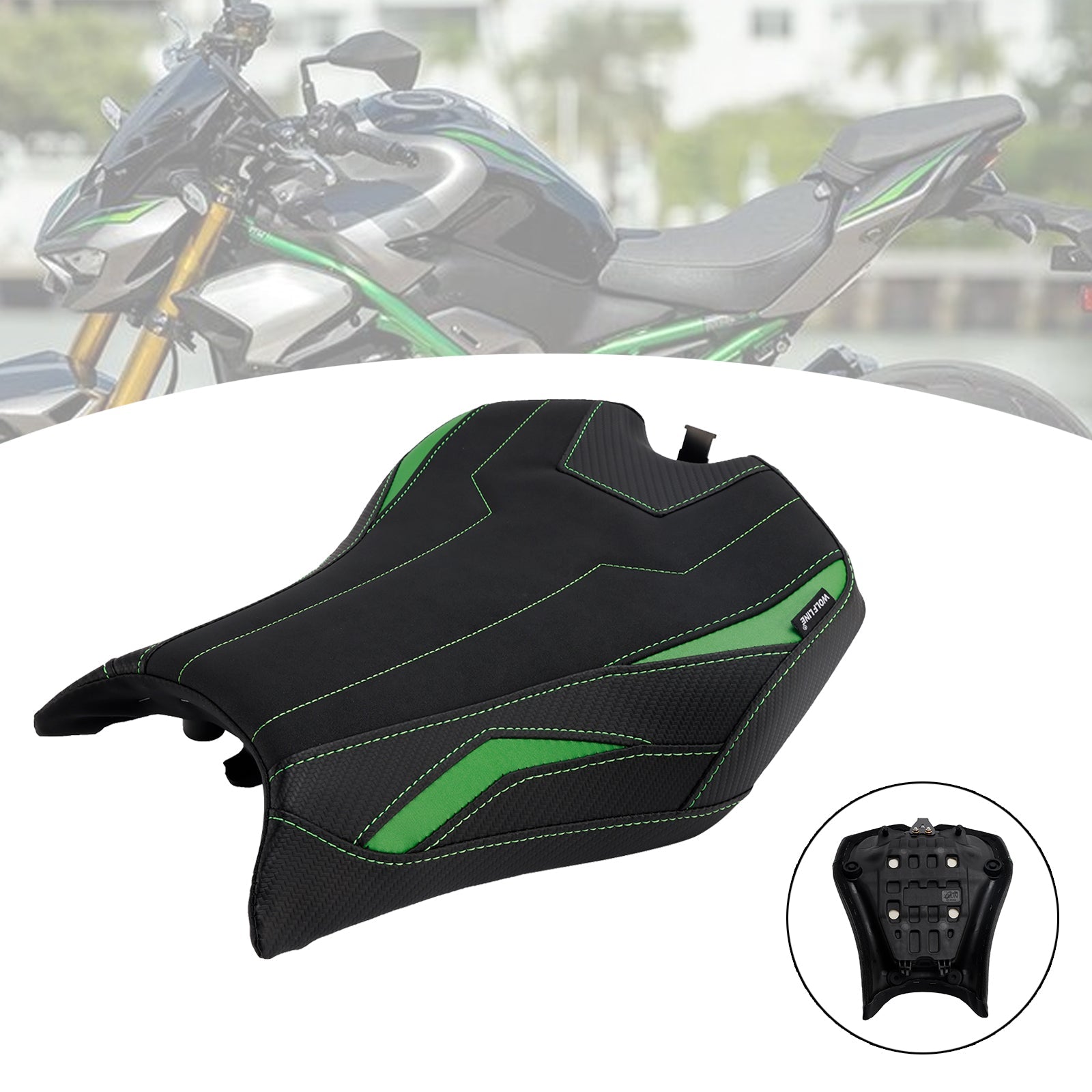 2025+ Kawasaki Ninja 900 Z900 Front Driver Raider Seat Pillion Saddle Redb