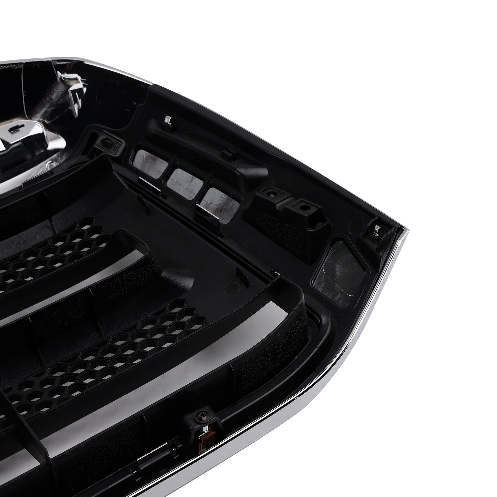 2010-2013 Fit Toyota Tundra Matte Black Chrome Front Bumper Grill Grille