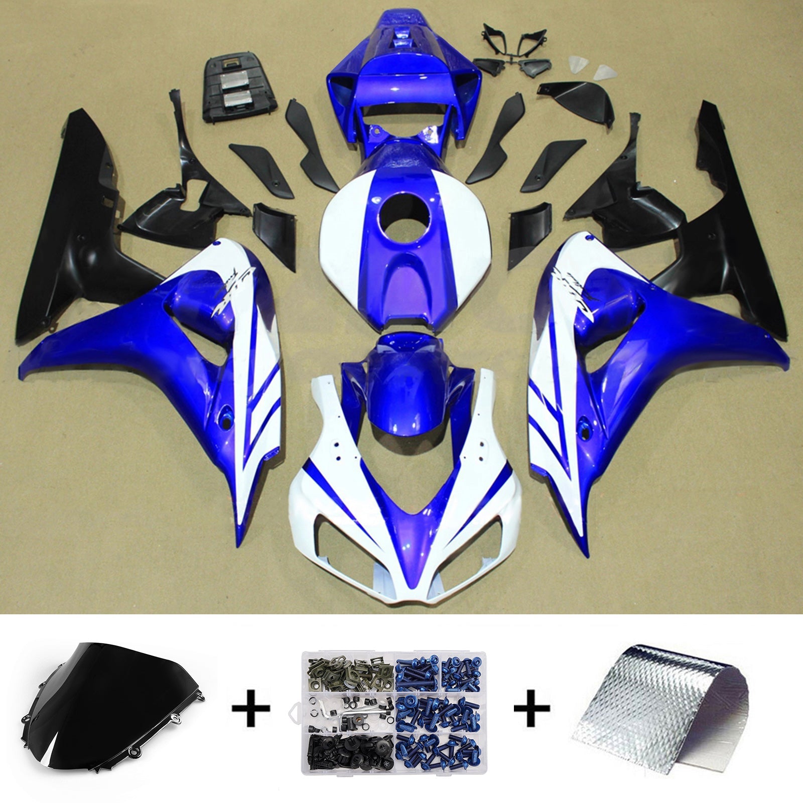 Injection Fairing Kit Bodywork Plastic ABS For Honda CBR1000RR 2006-2007