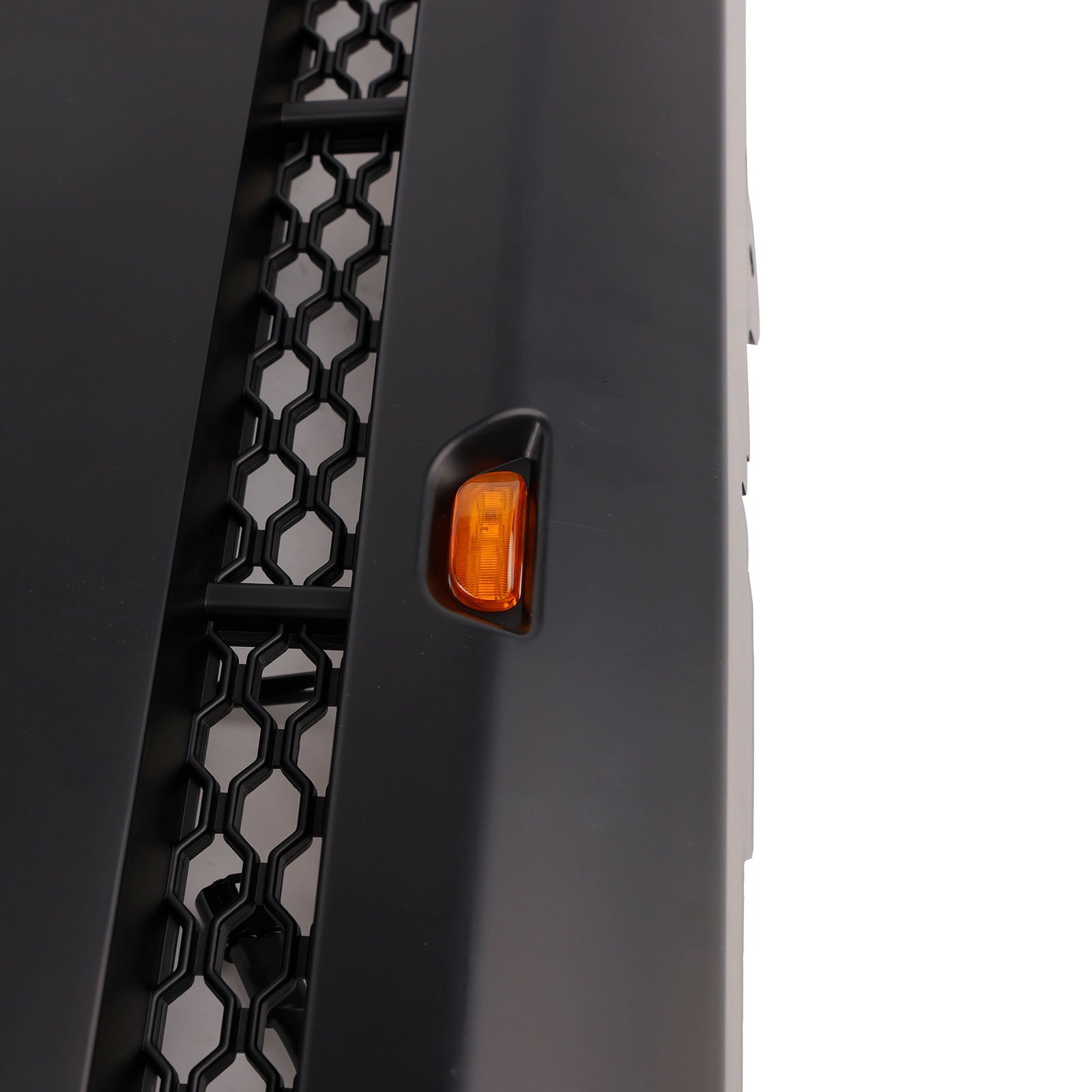 2004-2011 Fit Ford Ranger Matt Black Front Bumper Grille Grill With LED Light