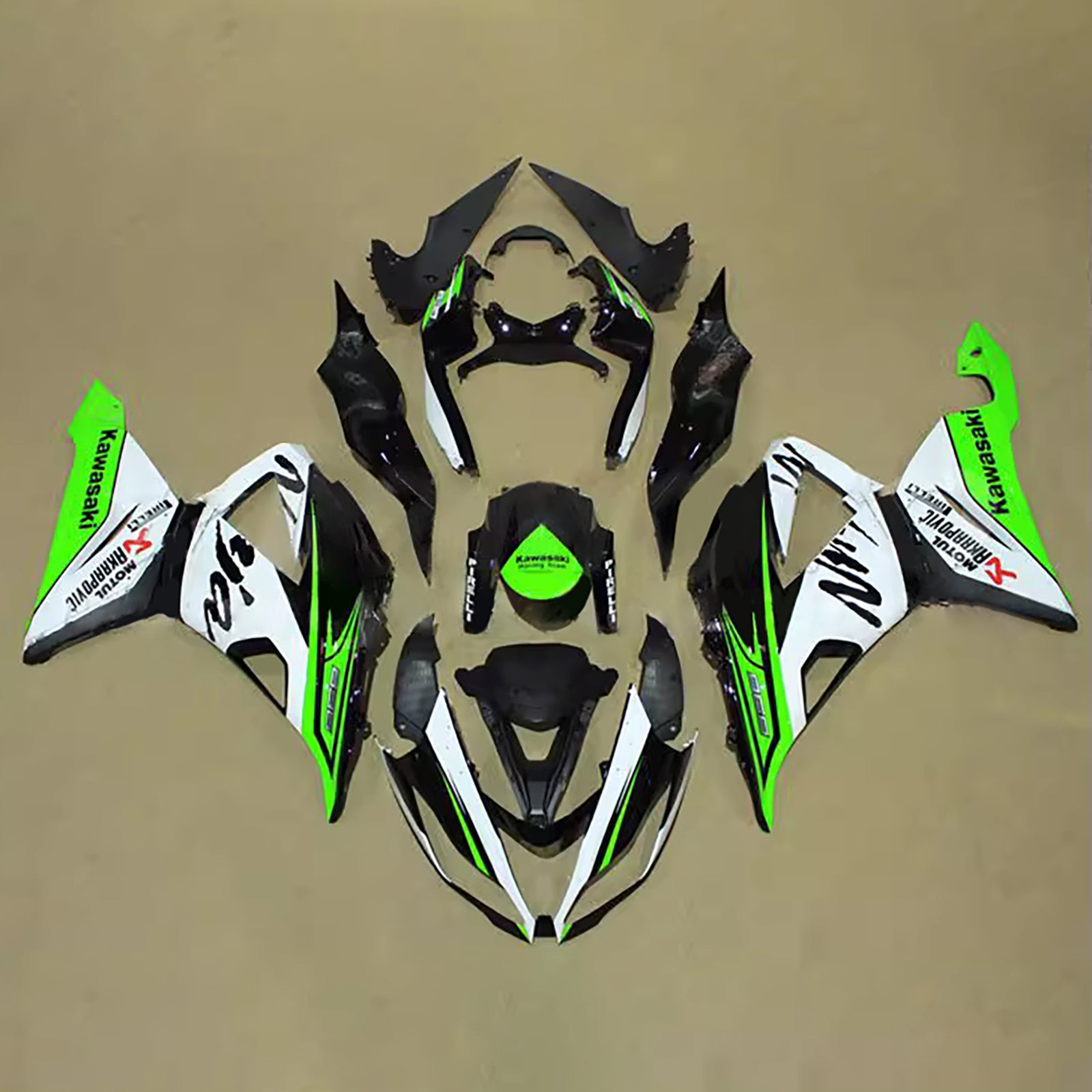 Injection Fairing Kit Bodywork Plastic ABS fit For Kawasaki ZX6R 636 2013-2018