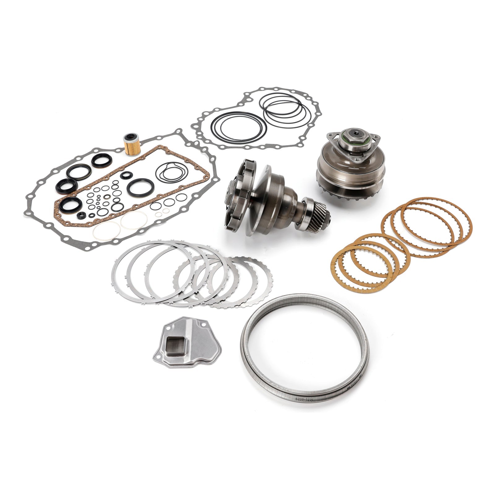 2010- For Nissan Quest (6 cyl.) 3.5 Lt Nissan El Grand Transmission CVT Pulley 28T W/Belt+Chain & Rebuild Kit RE0F10A
