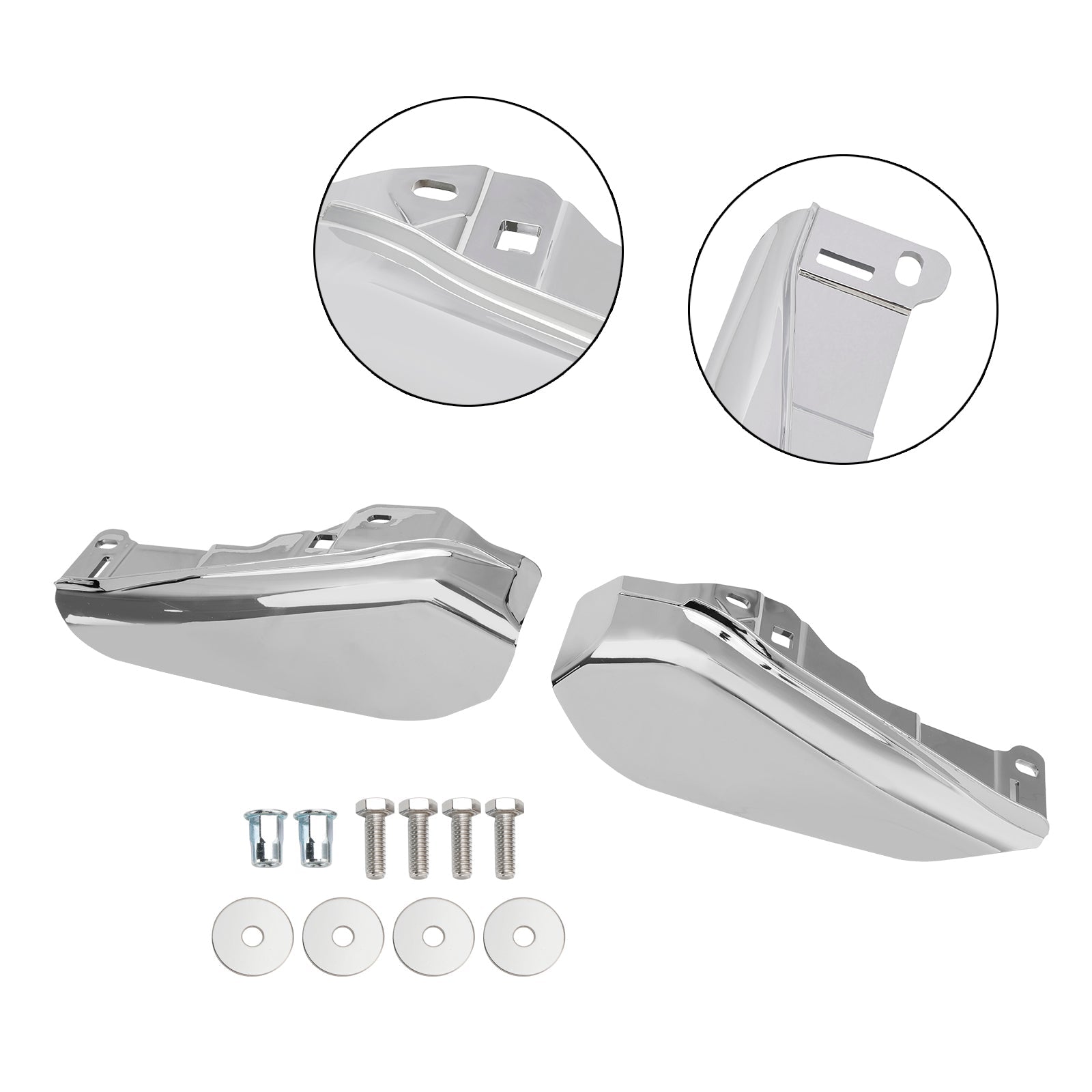 2023-2024 Touring CVO Street Glide Road Glide Mid-Frame Air Heat Deflector